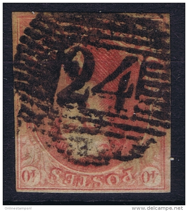 Belgium: OBP Nr 5 Obl./Gestempelt/used - 1849-1850 Médaillons (3/5)