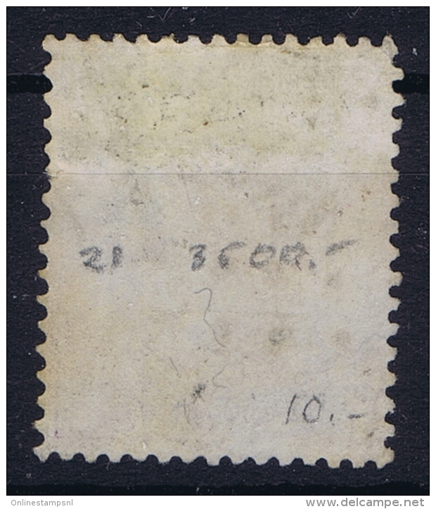 Belgium: OBP Nr 21 Obl./Gestempelt/used  1865 - 1865-1866 Profil Gauche
