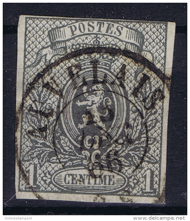 Belgium: OBP Nr 22 Obl./Gestempelt/used  1866 - 1866-1867 Petit Lion