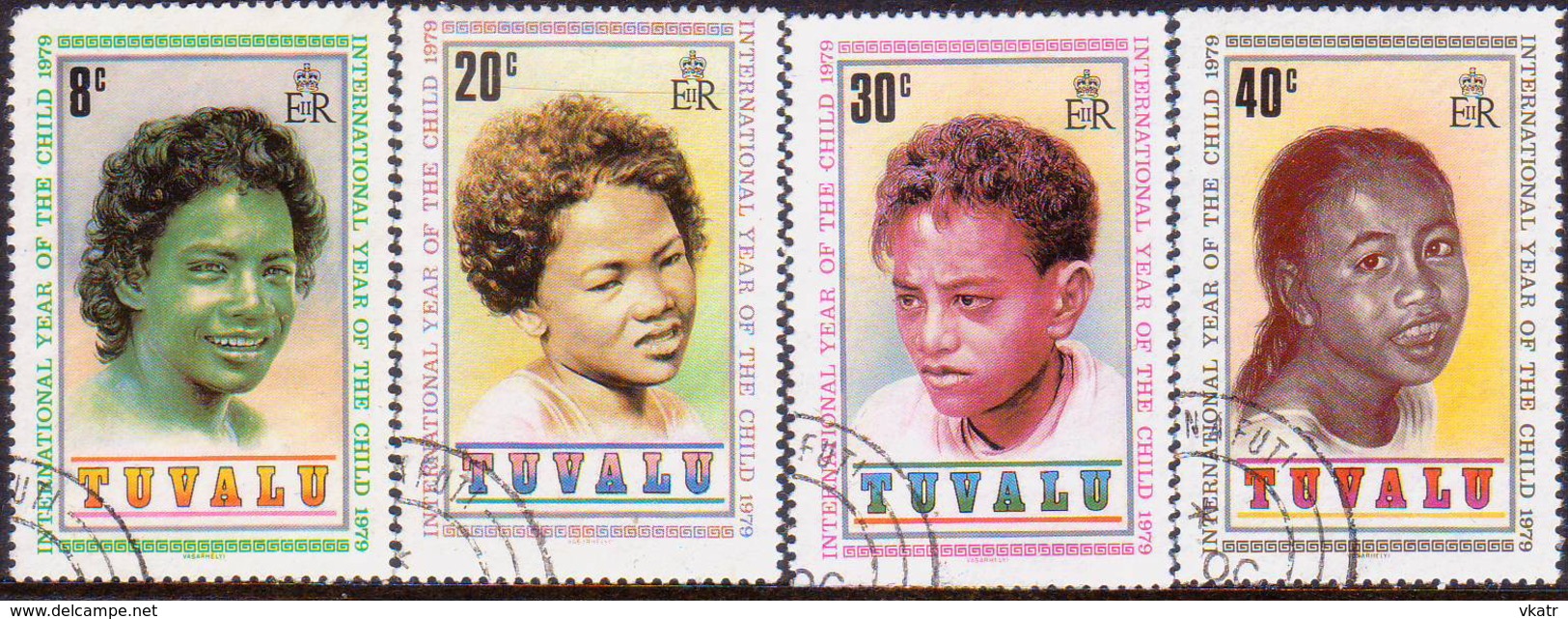 TUVALU 1979 SG #135-338 Compl.set Used Int.Year Of The Child - Tuvalu