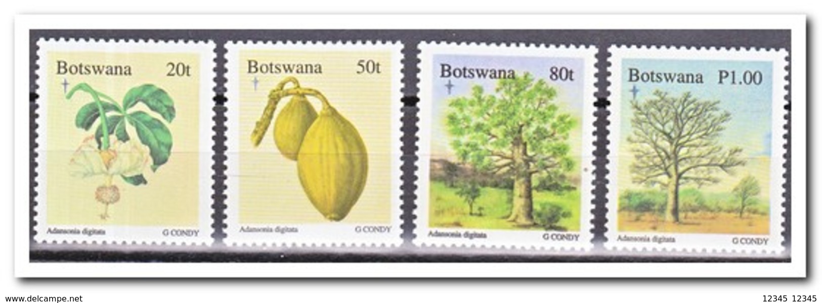 Botswana 1996, Postfris MNH, Trees - Botswana (1966-...)