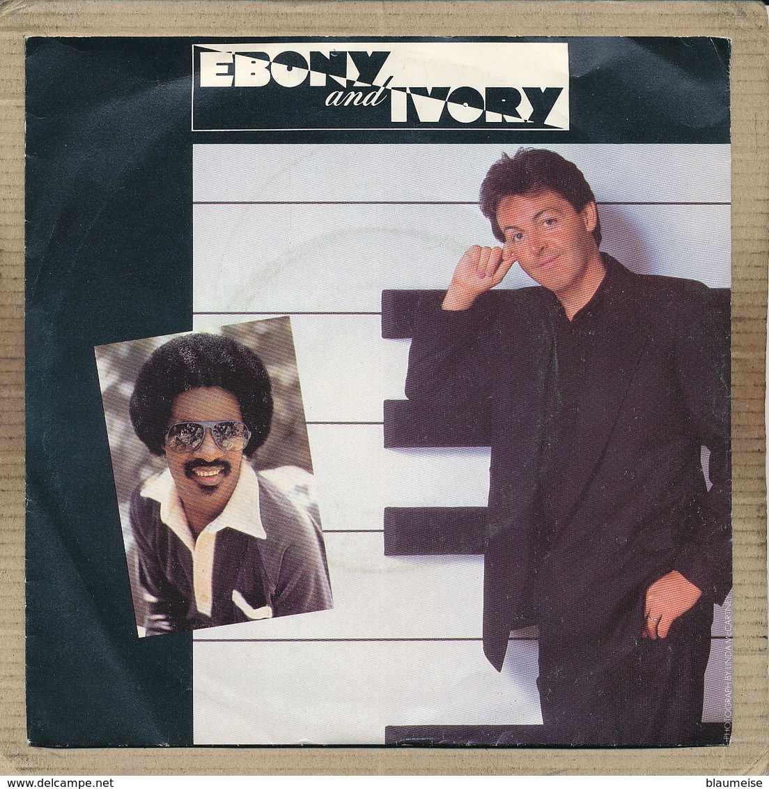 7" Single, Paul McCartney & Stevie Wonder, Ebony And Ivory - Disco & Pop