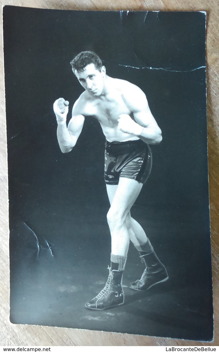 PHOTO BOXE DEDICACEE: à Identifier - Autres & Non Classés