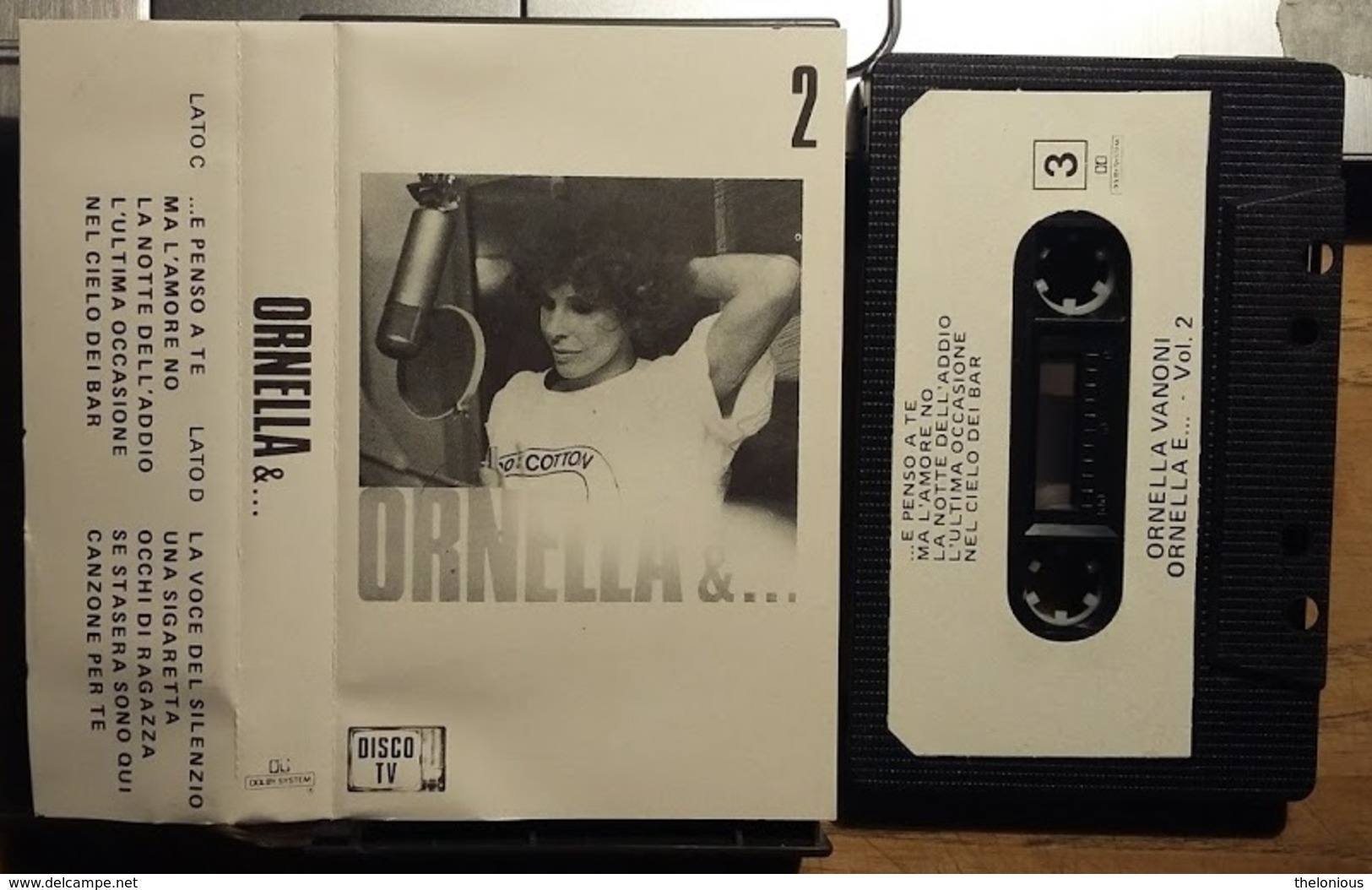 # MC / Audiocassetta: Ornella Vanoni. Ornella &... - Vol. 2 - Cassette