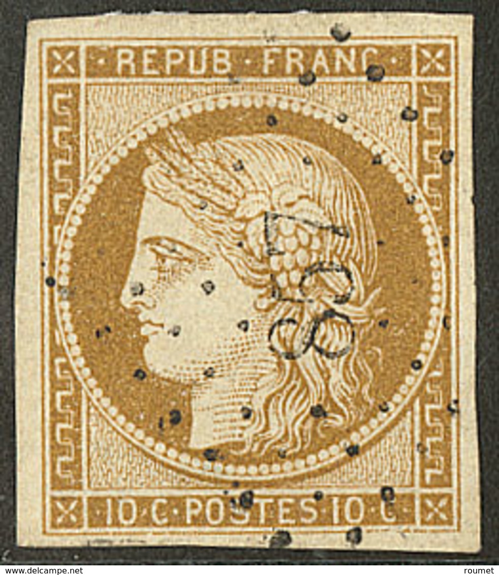 No 1, Obl Pc 857, Jolie Pièce. - TB - 1849-1850 Cérès