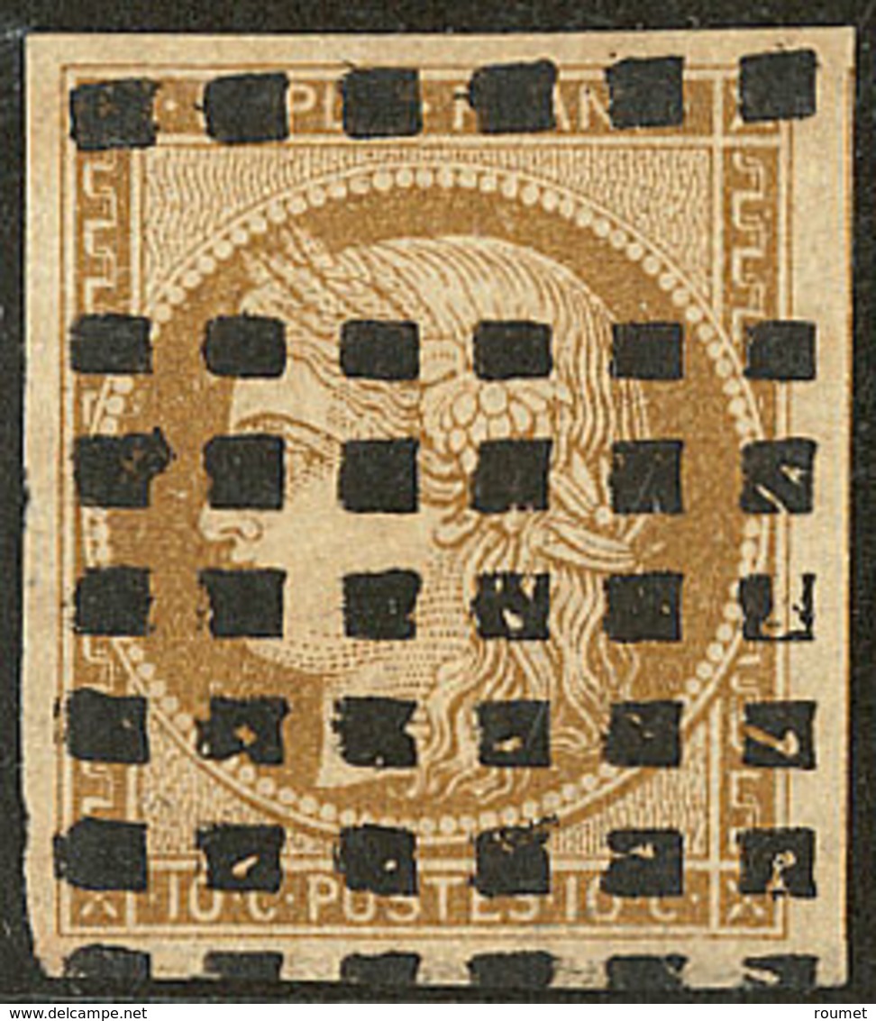 No 1a, Obl Gros Points, Un Voisin. - TB - 1849-1850 Cérès