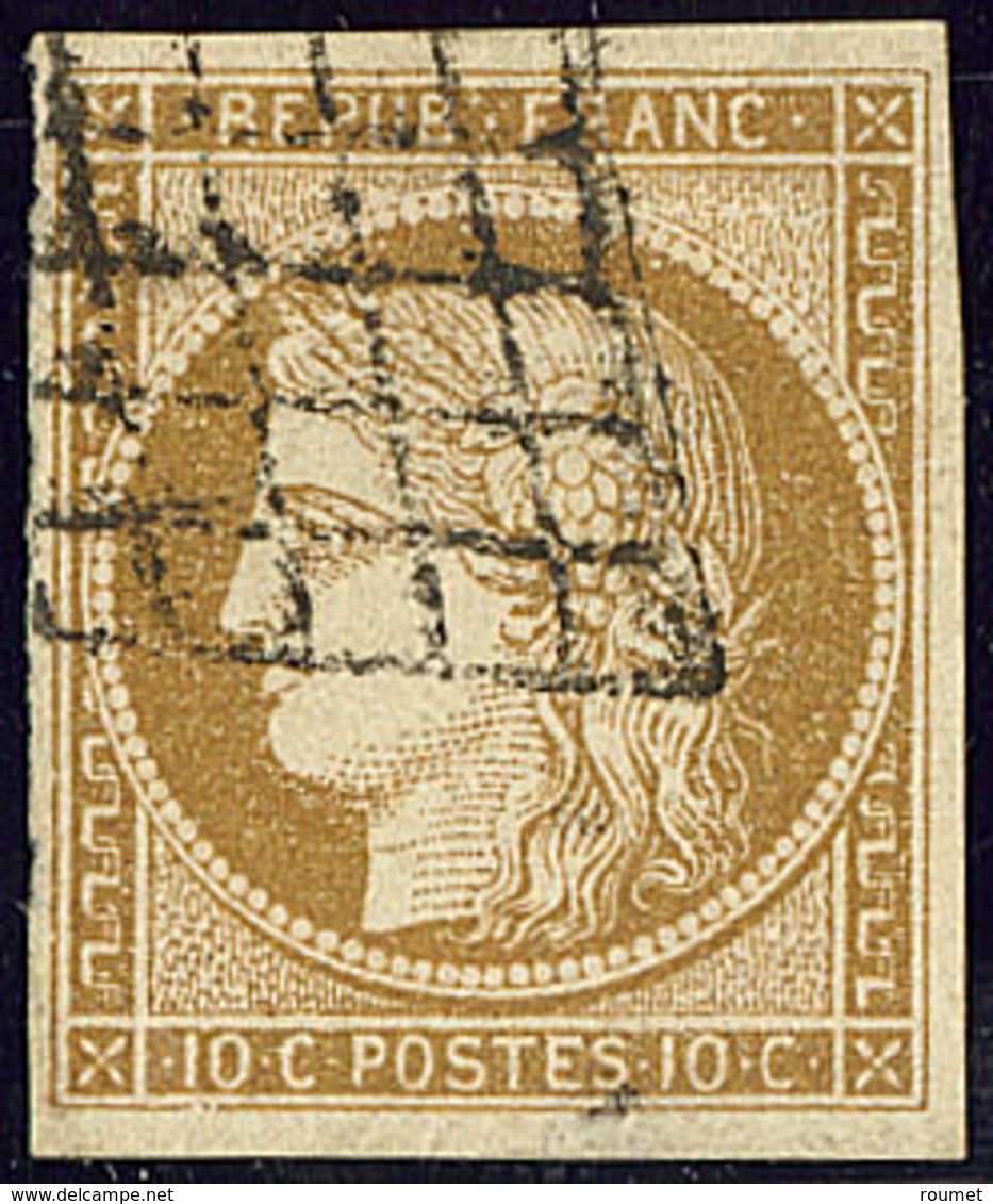 No 1c, Obl Grille, Jolie Pièce. - TB - 1849-1850 Cérès