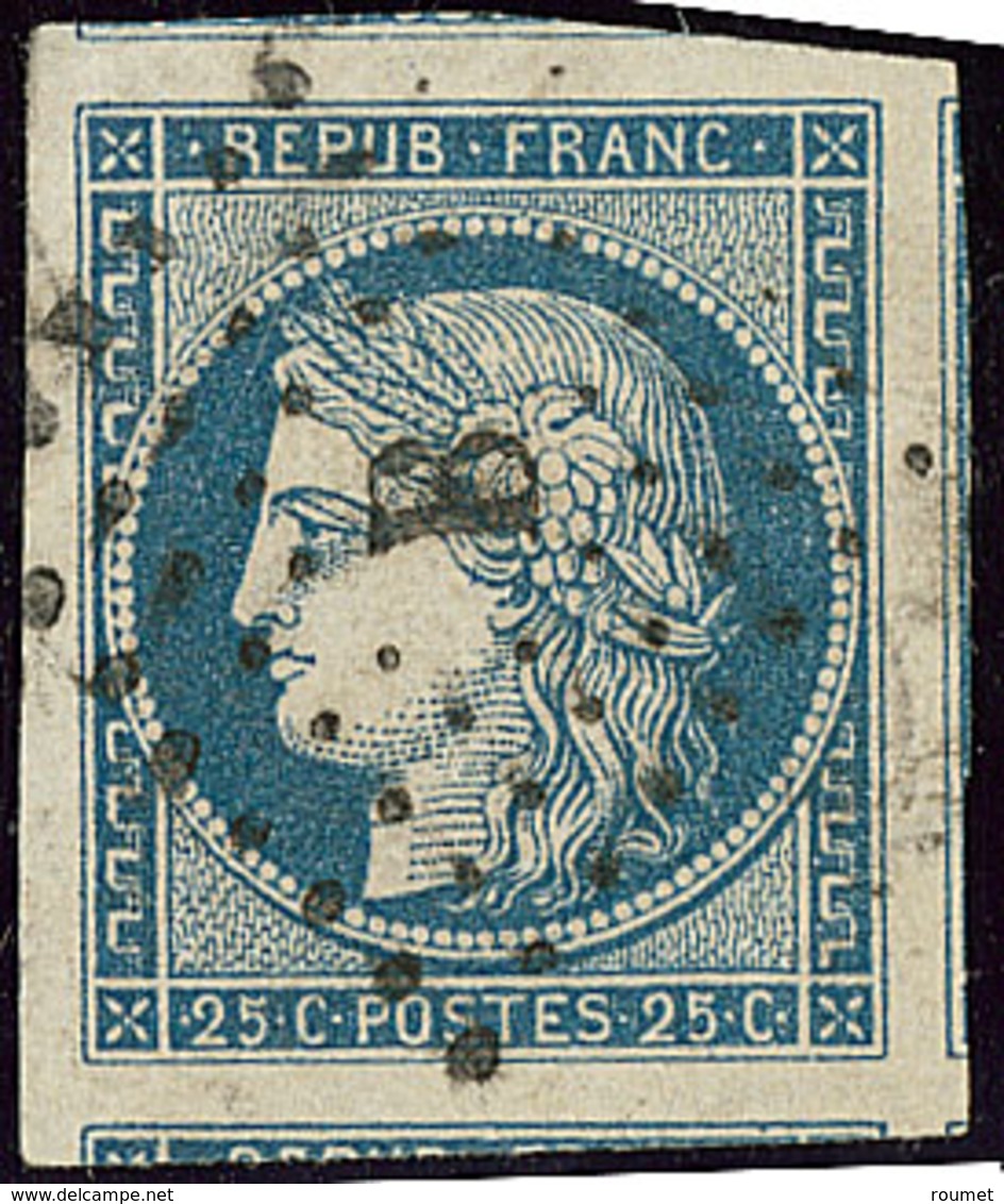 No 4, Bleu, Quatre Voisins, Obl Losange "B", Ex Choisi. - TB - 1849-1850 Ceres