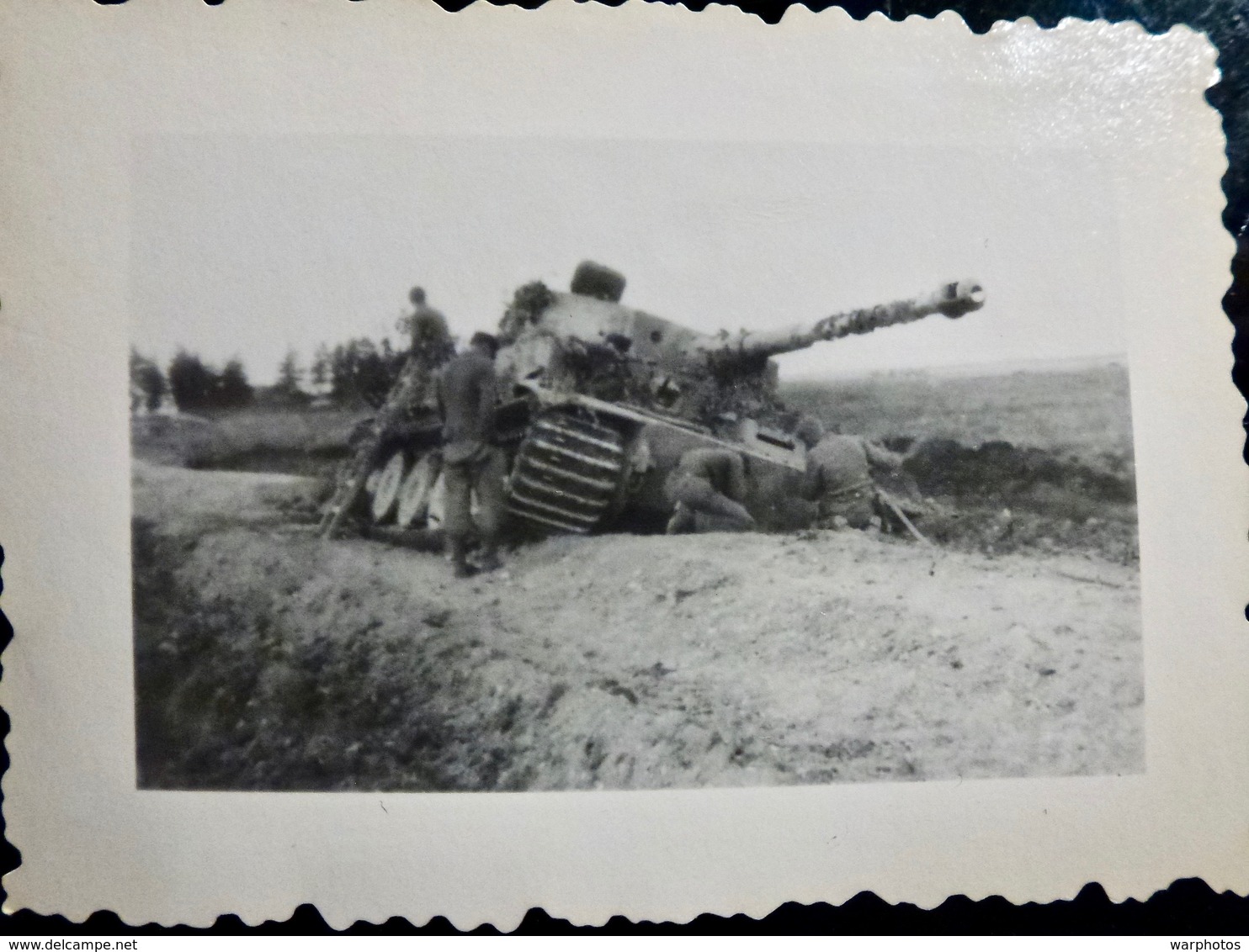 PHOTO WW2 WWII : Char Panzer TIGRE KO           //1.17 - Guerre, Militaire