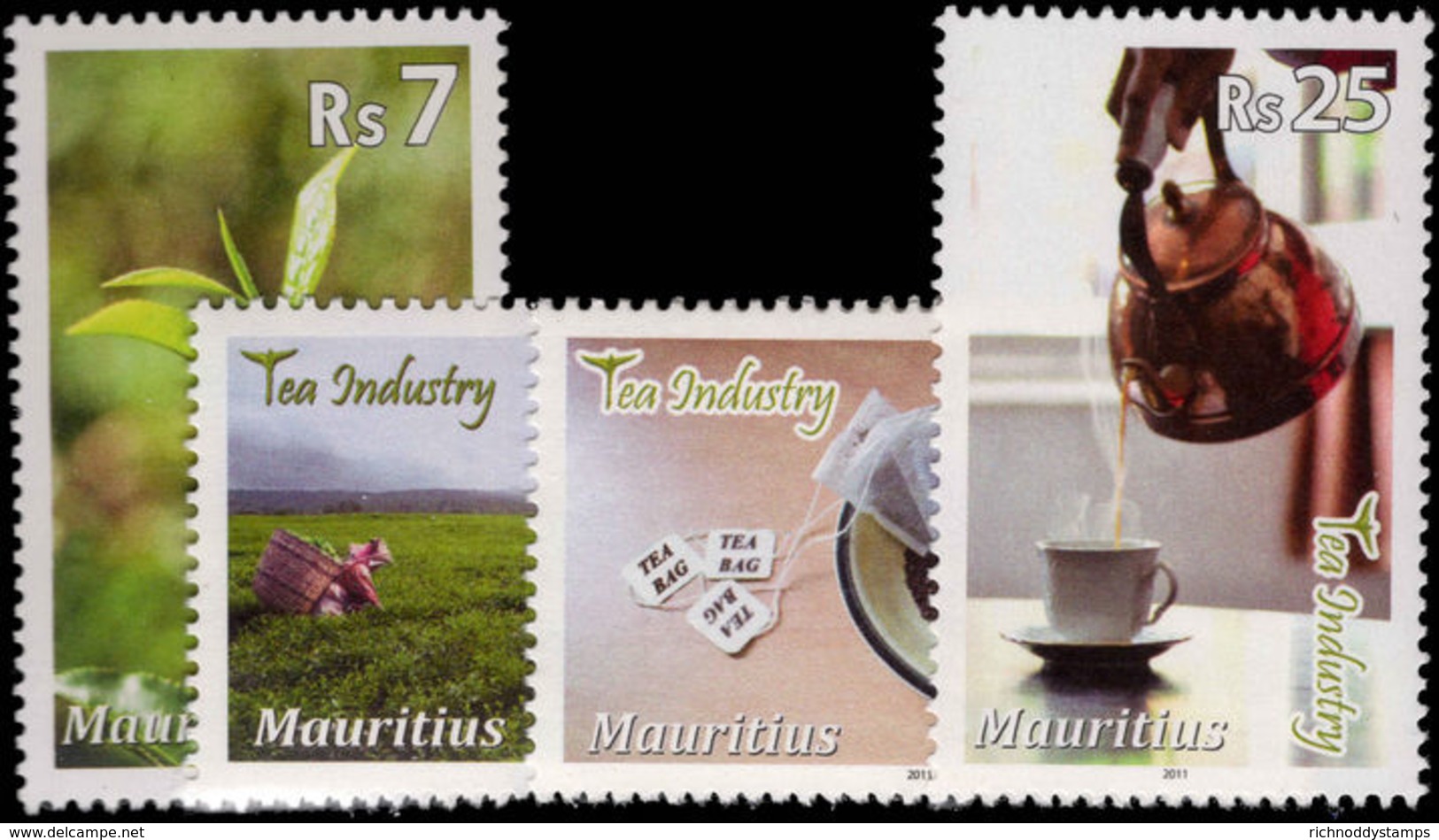 Mauritius 2011 Tea Industry Unmounted Mint. - Mauritius (1968-...)