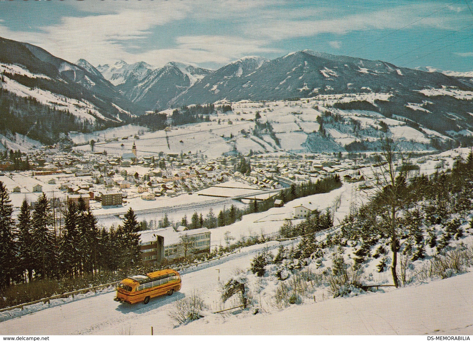 Schladming Rohrmoos - Blick Gegen Die Tauern , Bus 1983 - Schladming