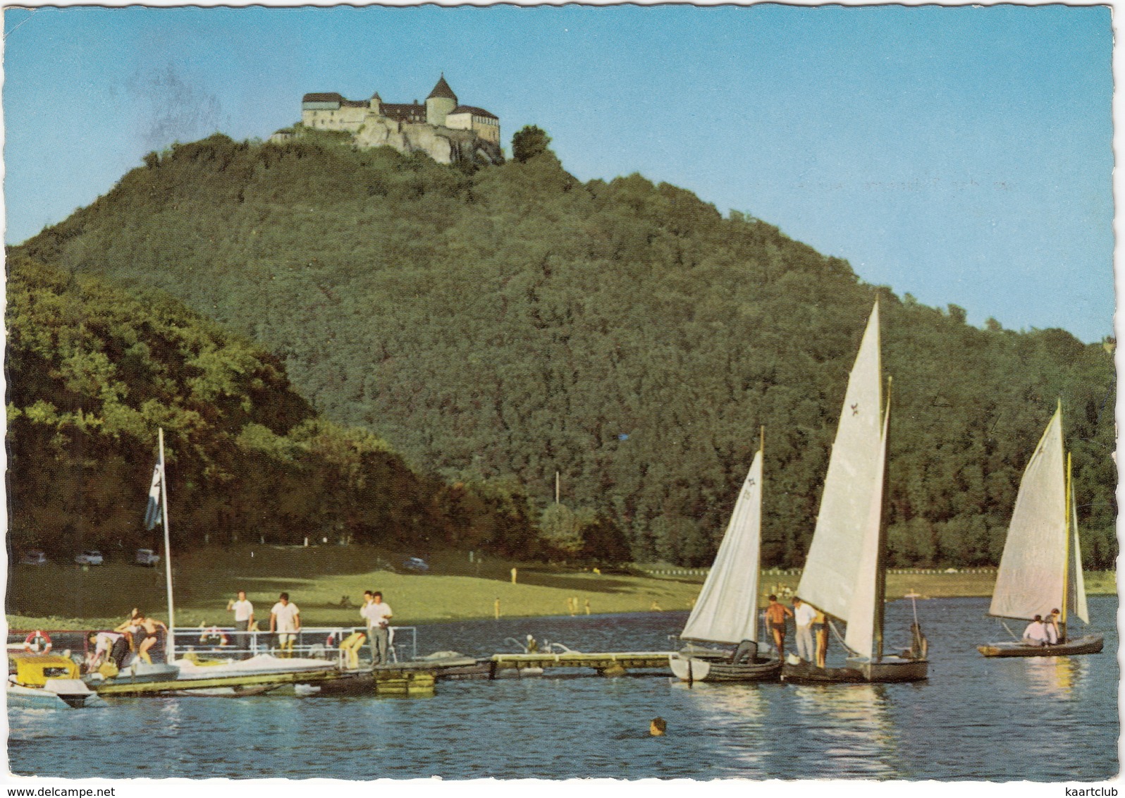 Der Edersee Mit Schloß Waldeck - (1966) - Edertalsperre - Waldeck