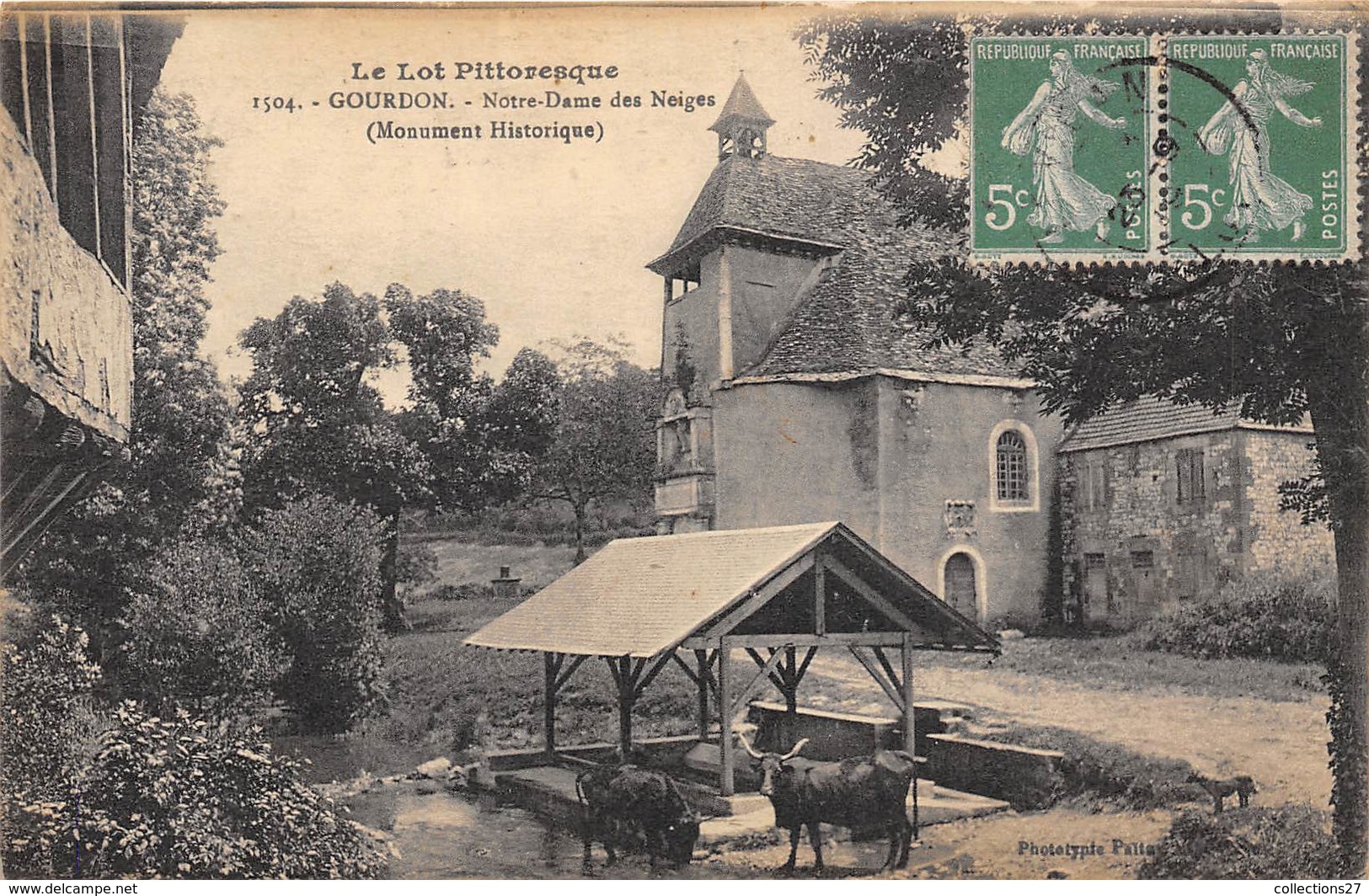 46-GOURDON- NOTRE -DAME DES NEIGES- - Gourdon