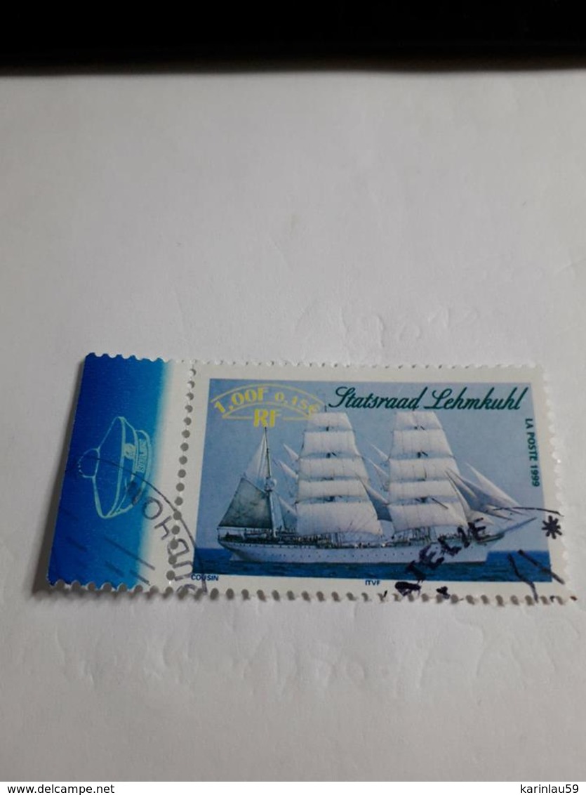 Timbre France 1999 Yv. N°3271 - Rouen 1999 - Statsraad Lehmkuhl - Oblitéré - Used Stamps