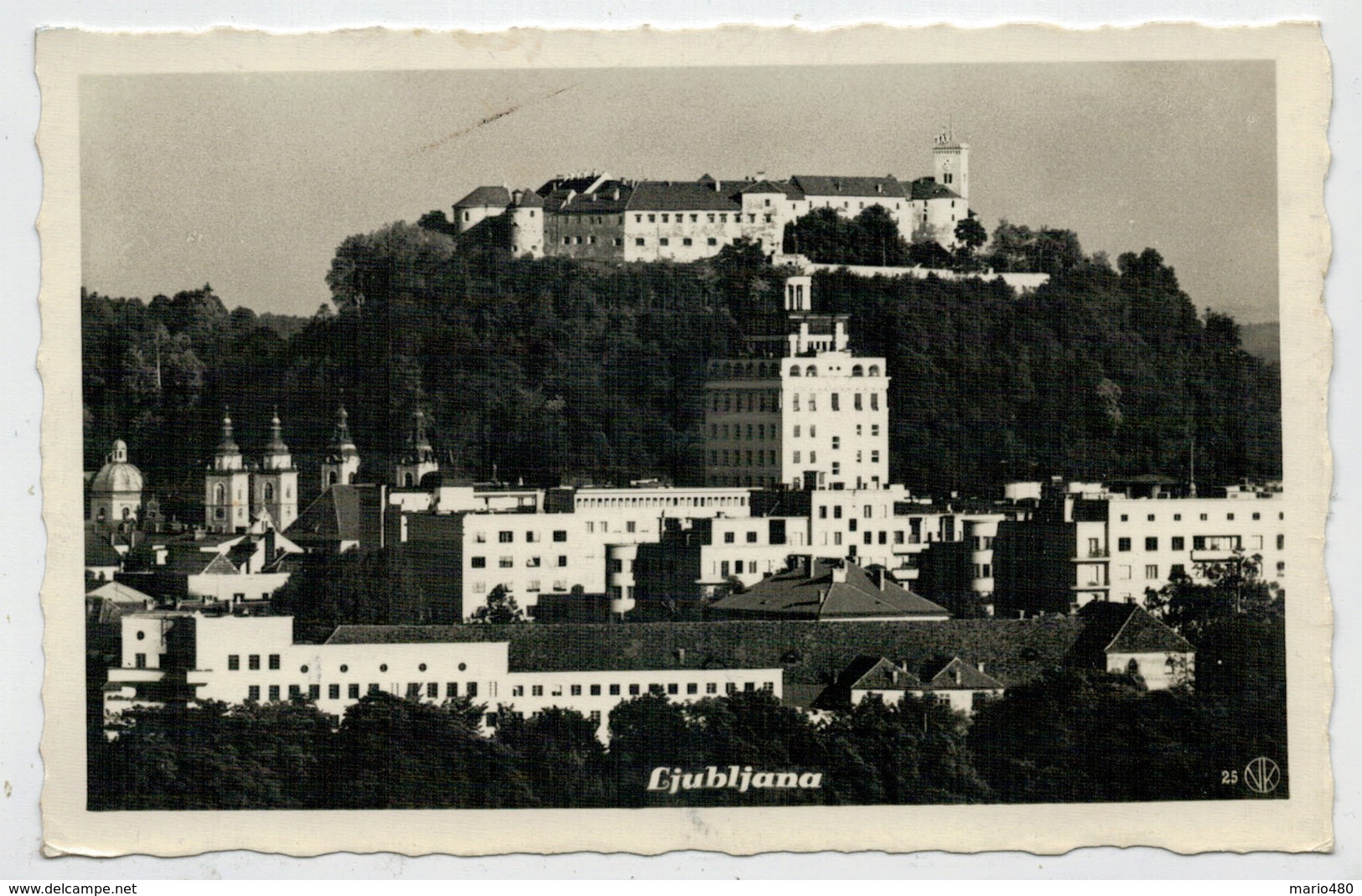 LJUBLJANA  --LUBIANA     PANORAMA           2 SCAN     (VIAGGIATA) - Slovenia