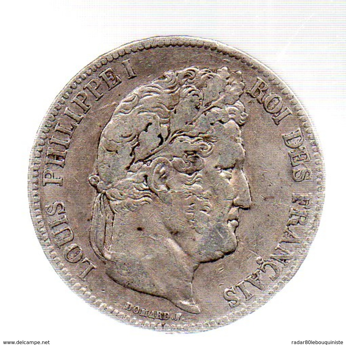 5 FRANCS LOUIS PHILIPPE I ROI DES FRANCAIS. 1839 W   --------------.TB - Altri & Non Classificati