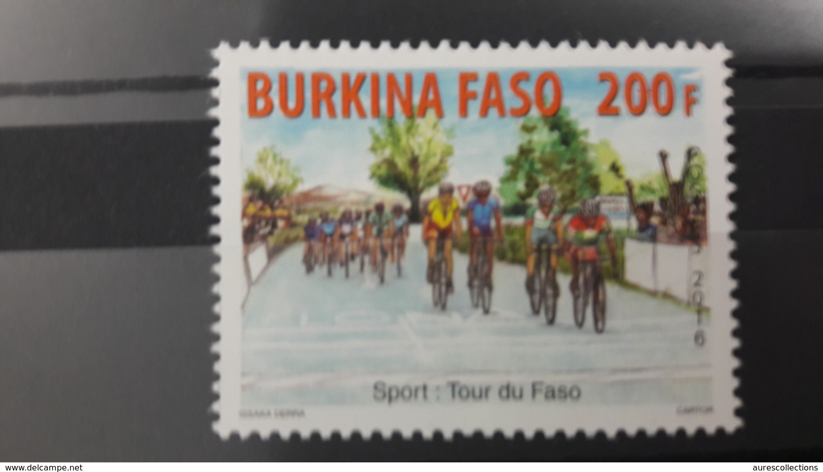 BURKINA FASO 2016 CYCLING TOUR DU FASO VELO VELOS BICYCLE BICYCLES BIKE BIKES  - RARE-  MNH - Burkina Faso (1984-...)