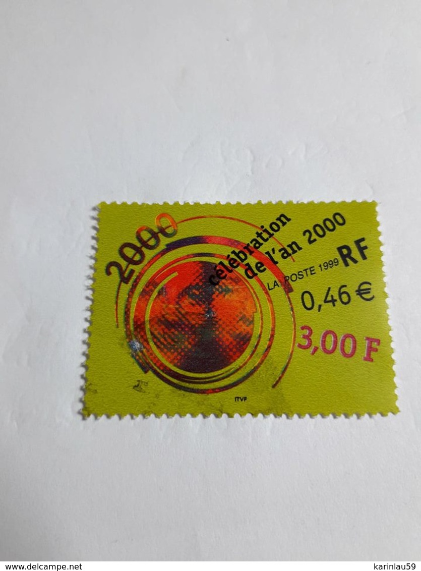 Timbre France  1999 : Célébration De L'an 2000 N° 3259 Oblitéré - Used Stamps