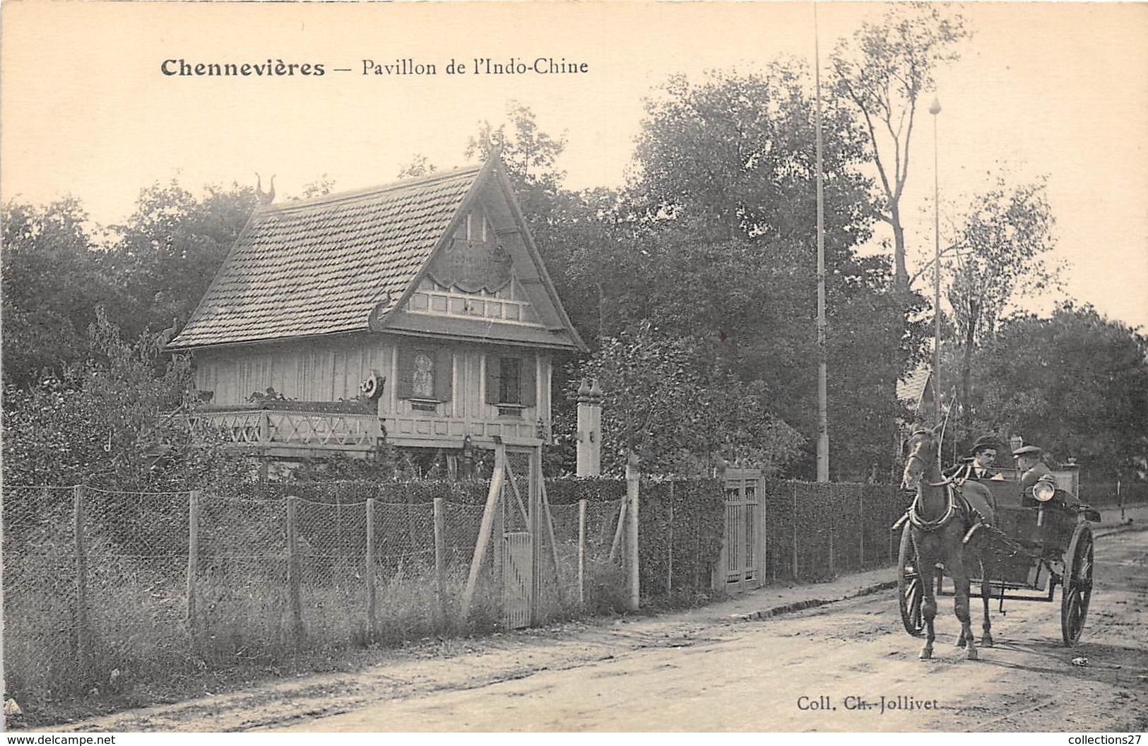 94-CHENNEVIERES- PAVILLON DE L'INDO-CHINE - Chennevieres Sur Marne