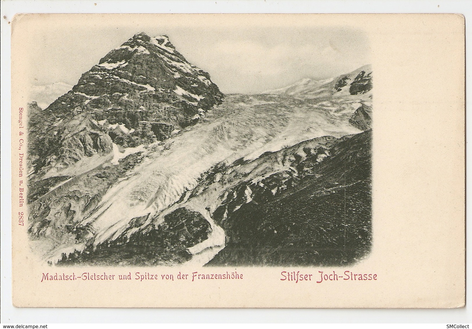 Madatsch Gletscher Und Spitze Von Der Franzenshöhe. Stilfser Joch Strasse (2269) - Other & Unclassified