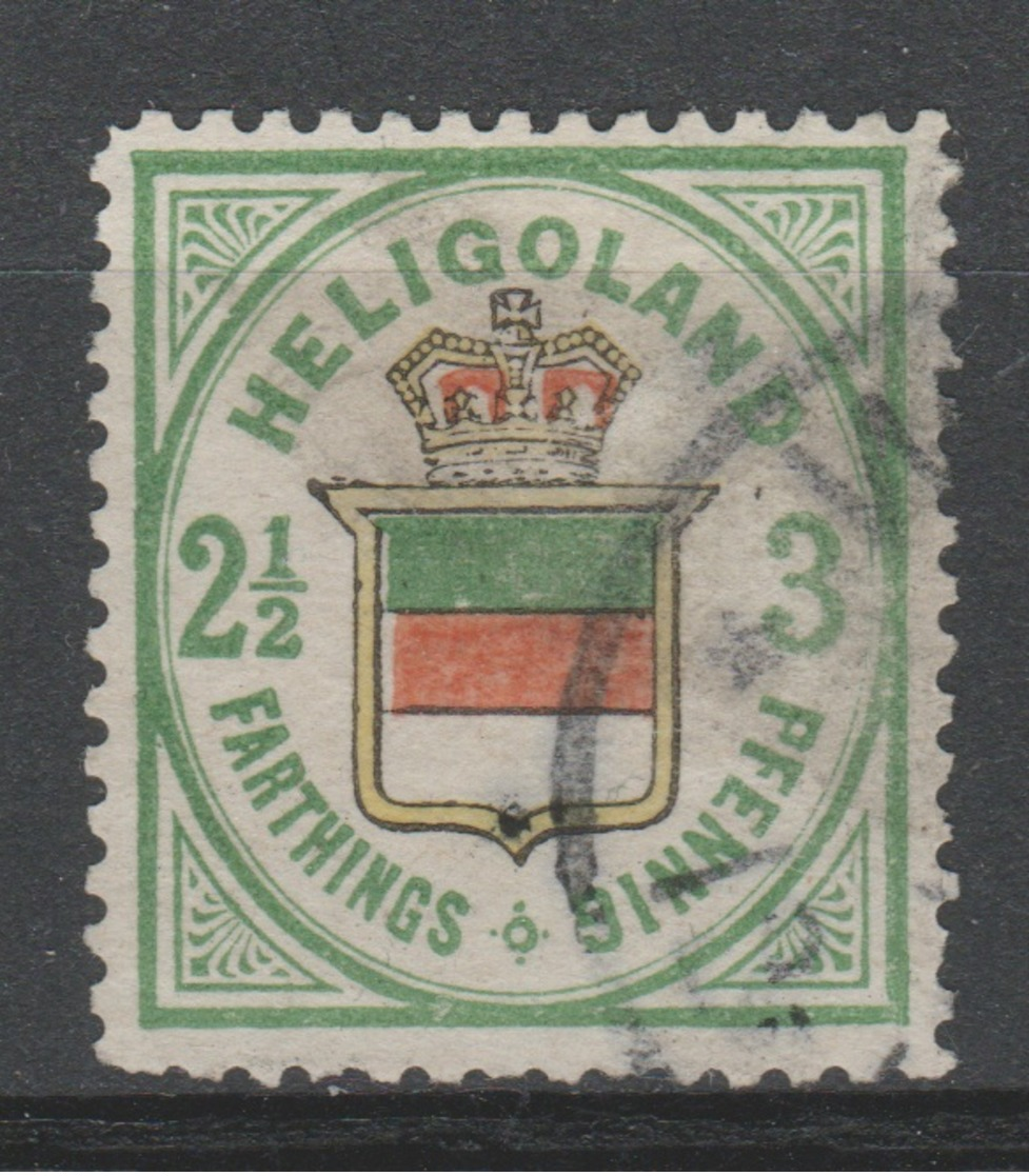 Allemagne - Heligoland - 1876 - Obl. - Michel 17  - Réimpression . - Heligoland