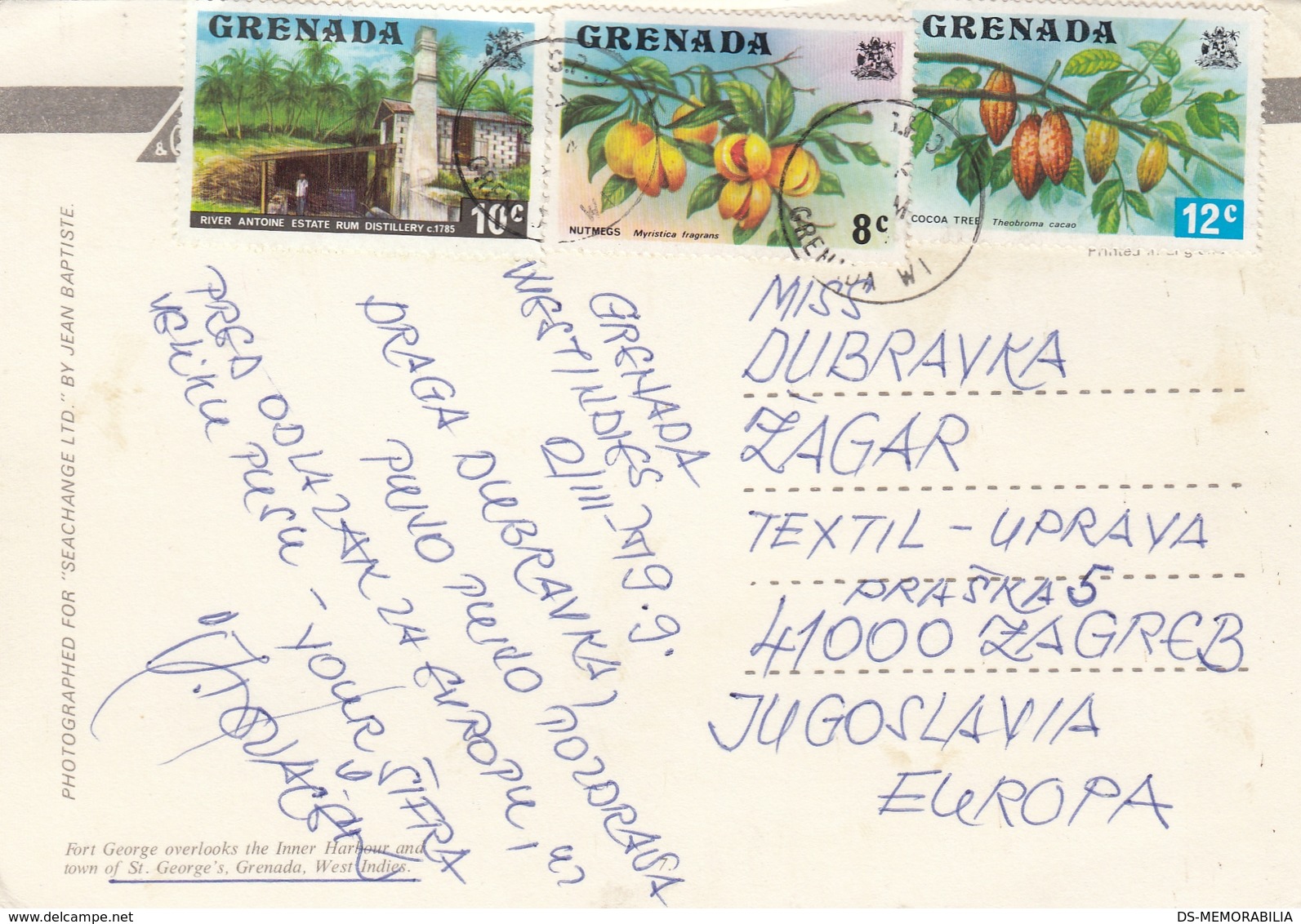 Grenada St George Inner Harbour 1979 Nice Stamps - Grenada