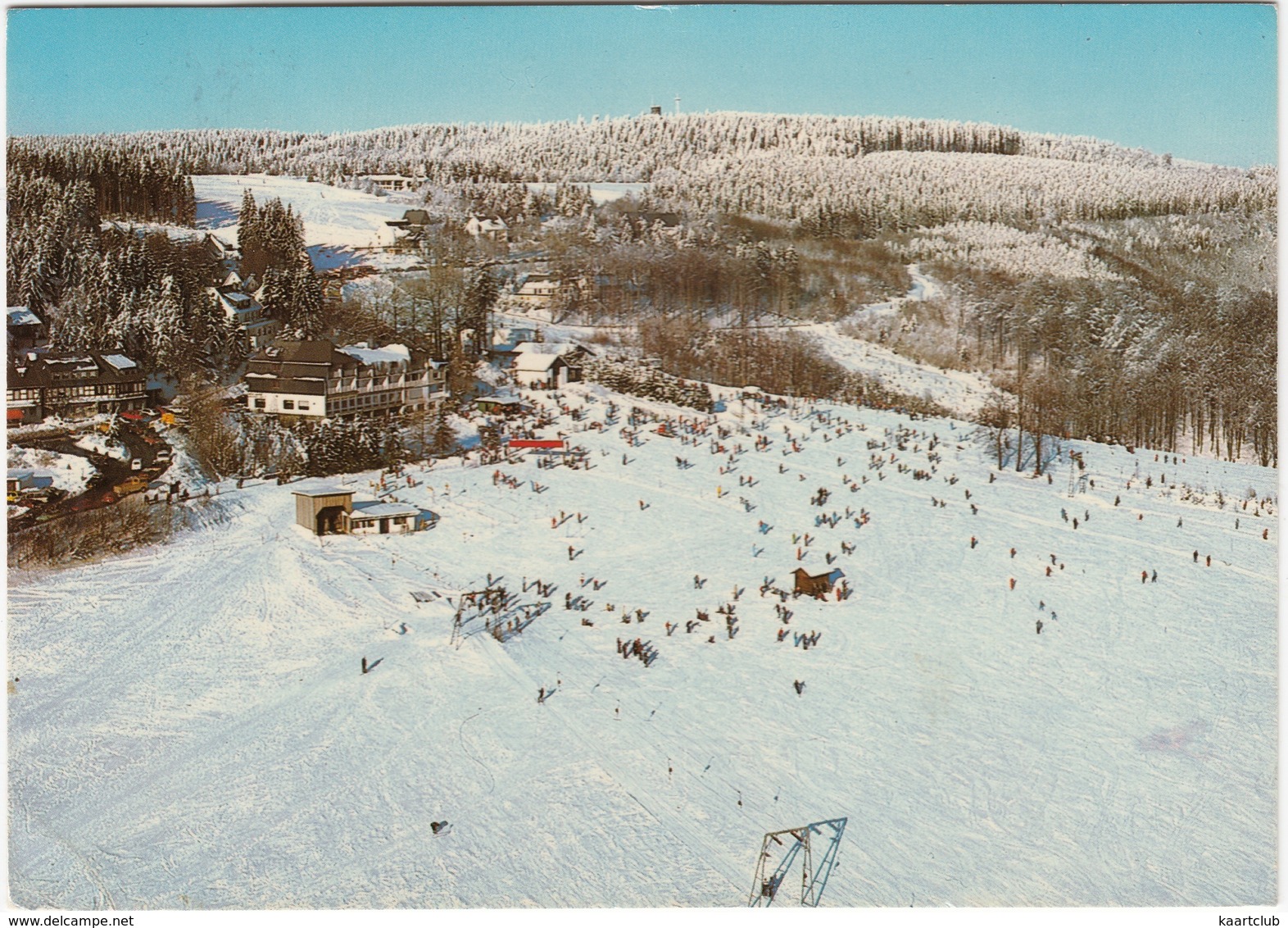 Neuastenberg - Blick Auf Den Kahlen-Asten (842 M) - Winter, Schnee, Ski, Sessellift - Winterberg