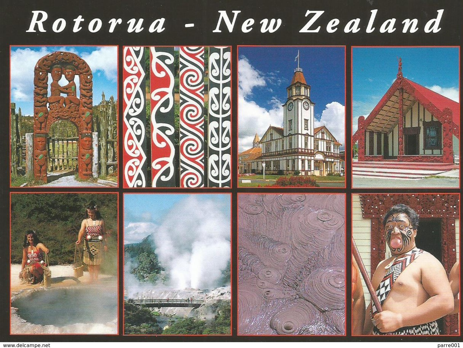 Brunei Postage Paid Permit No. 22 New Zealand Viewcard - Brunei (1984-...)