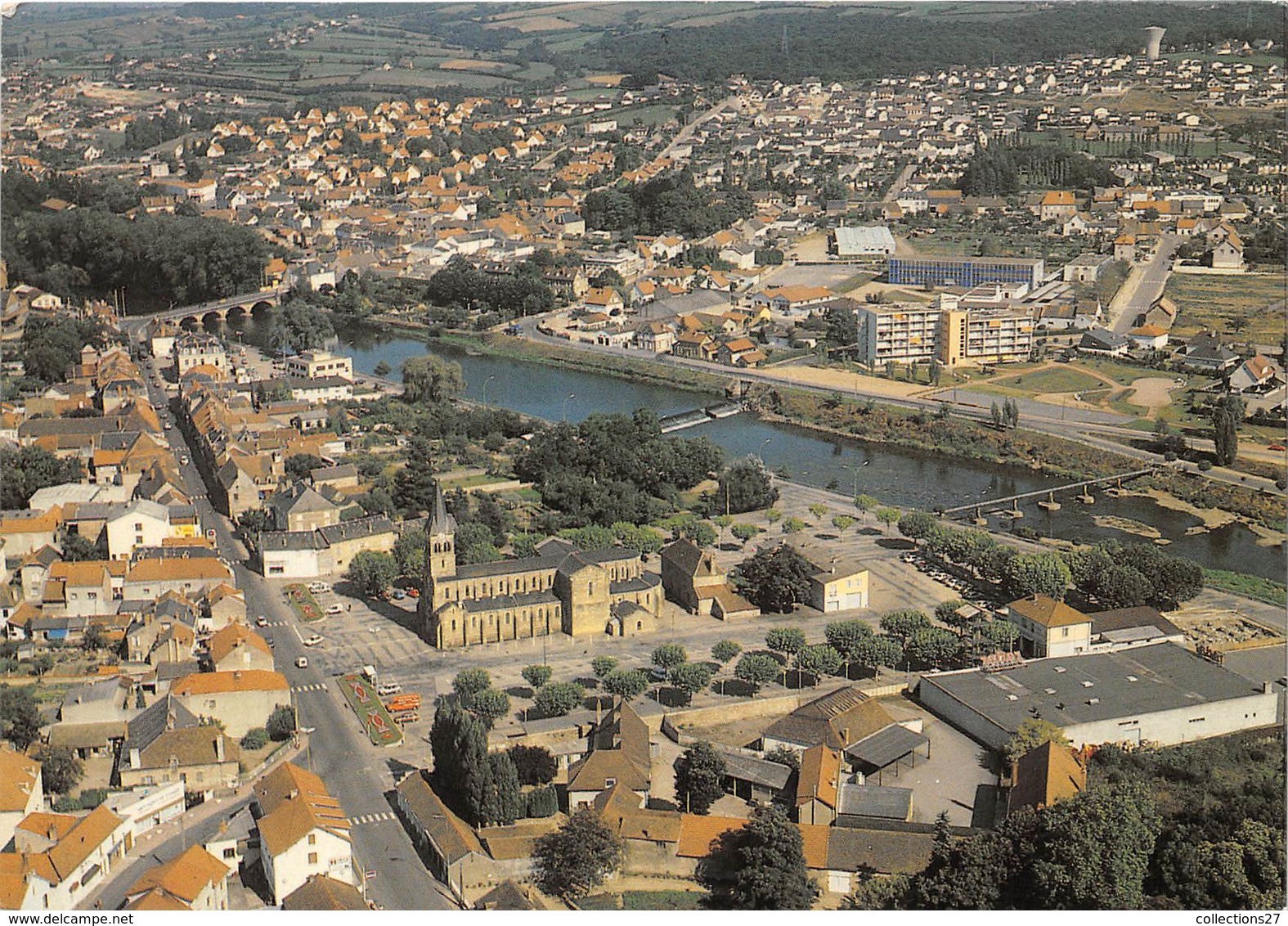 71-GUEUGNON- VUE AERIENNE - Gueugnon