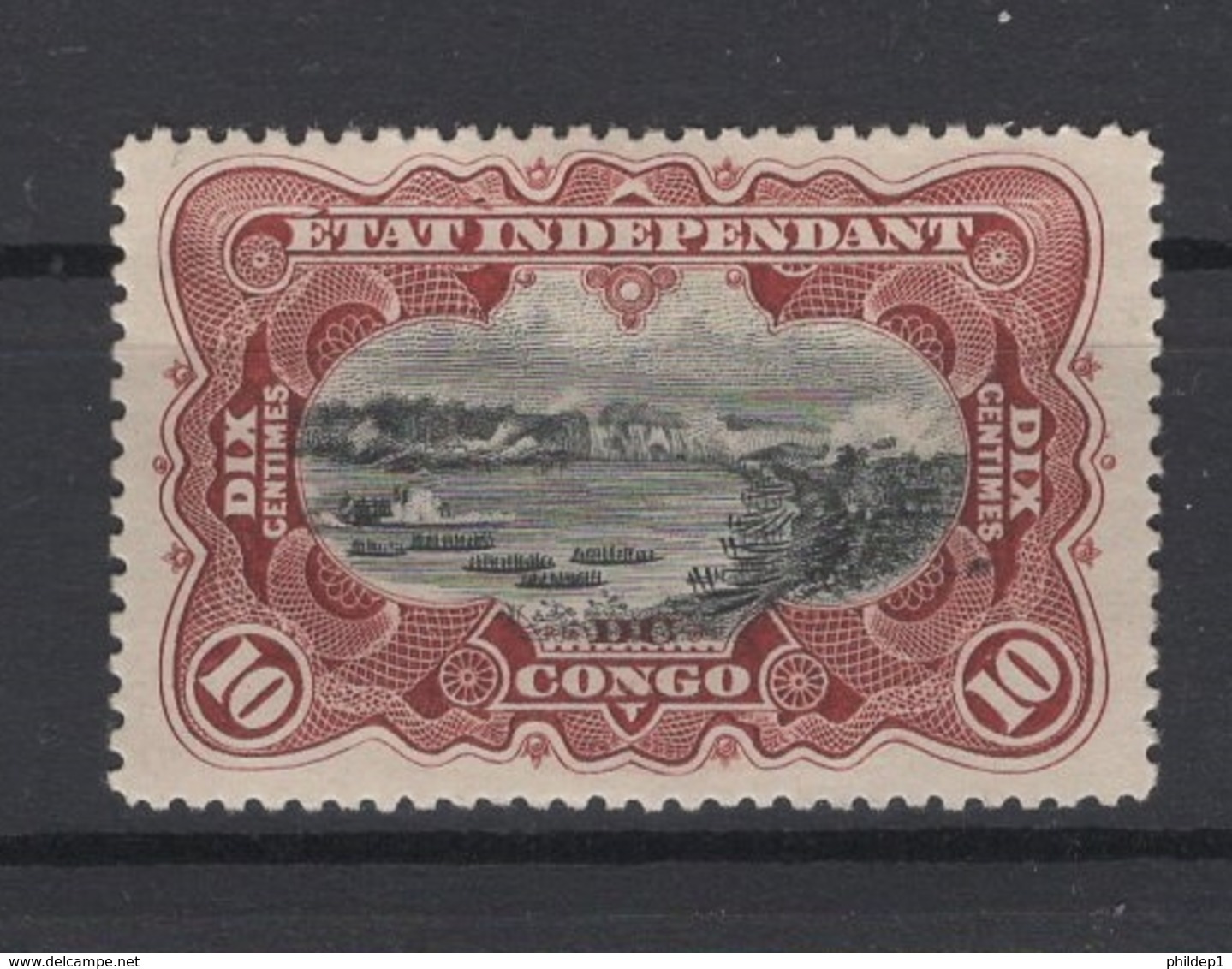 Congo-Belge. 1894. COB N° 17 *, MH  Cote COB 2018 : 24 € - Neufs