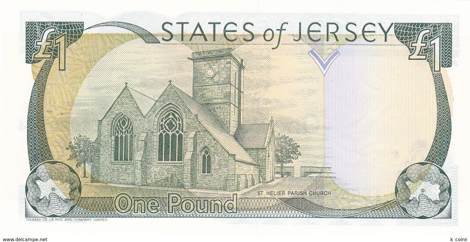 Jersey  - 1 Pound 2000 - UNC - Jersey