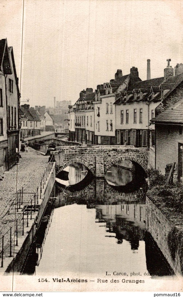 CPA Viel-Amiens Rue Des Granges - Autres & Non Classés