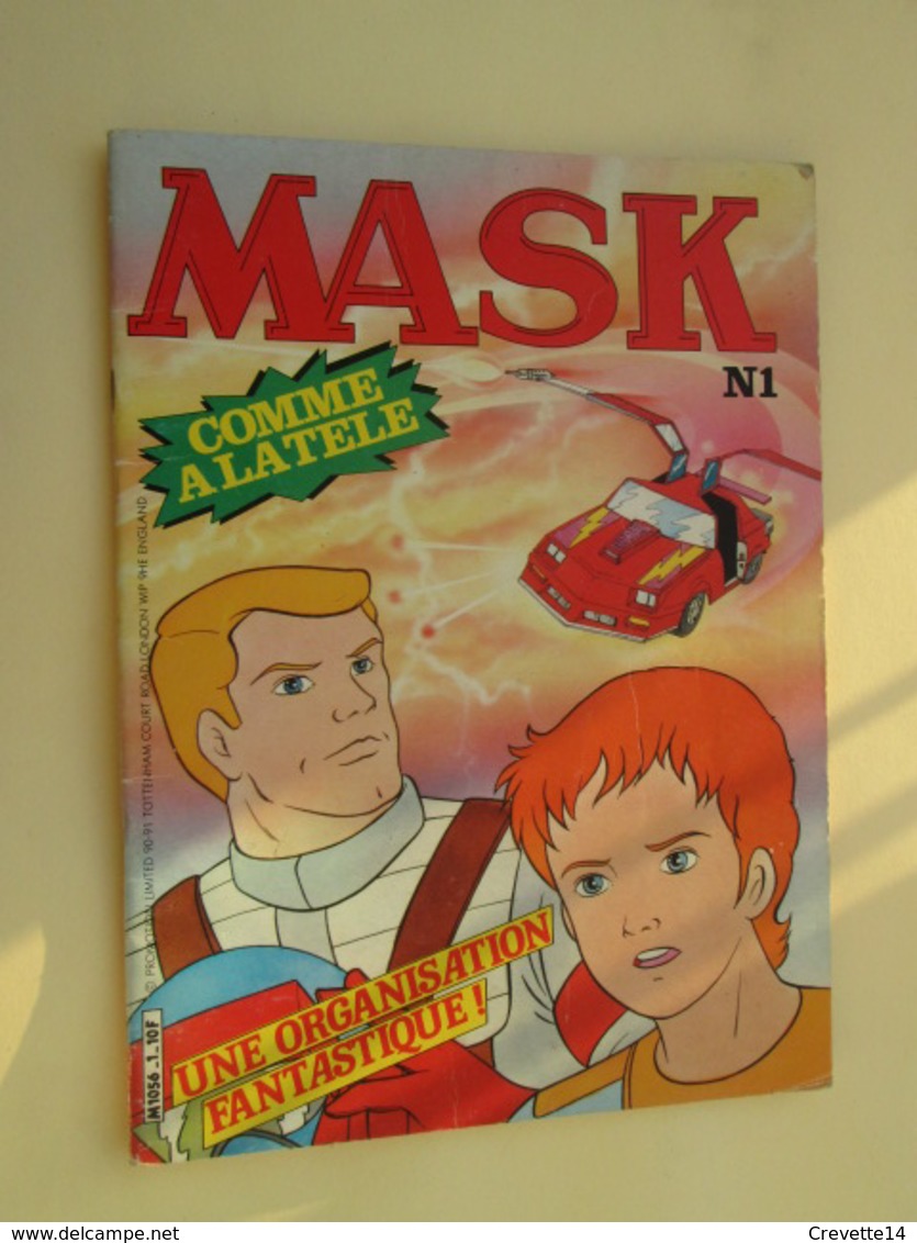 BD2010 : BD Mensuel MASK COMME A LA TÉLÉ N°1 - NERI Octobre 1986 Vu à 6.99€ Sur Ebay - Autre Magazines