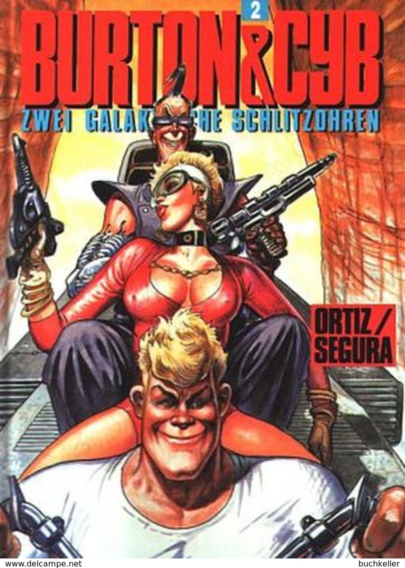 Burton & Cyb-Zwei Galaktische Schlitzohren Bd. 2 Edition Kunst Der Comics Comicalbum HC - Andere & Zonder Classificatie