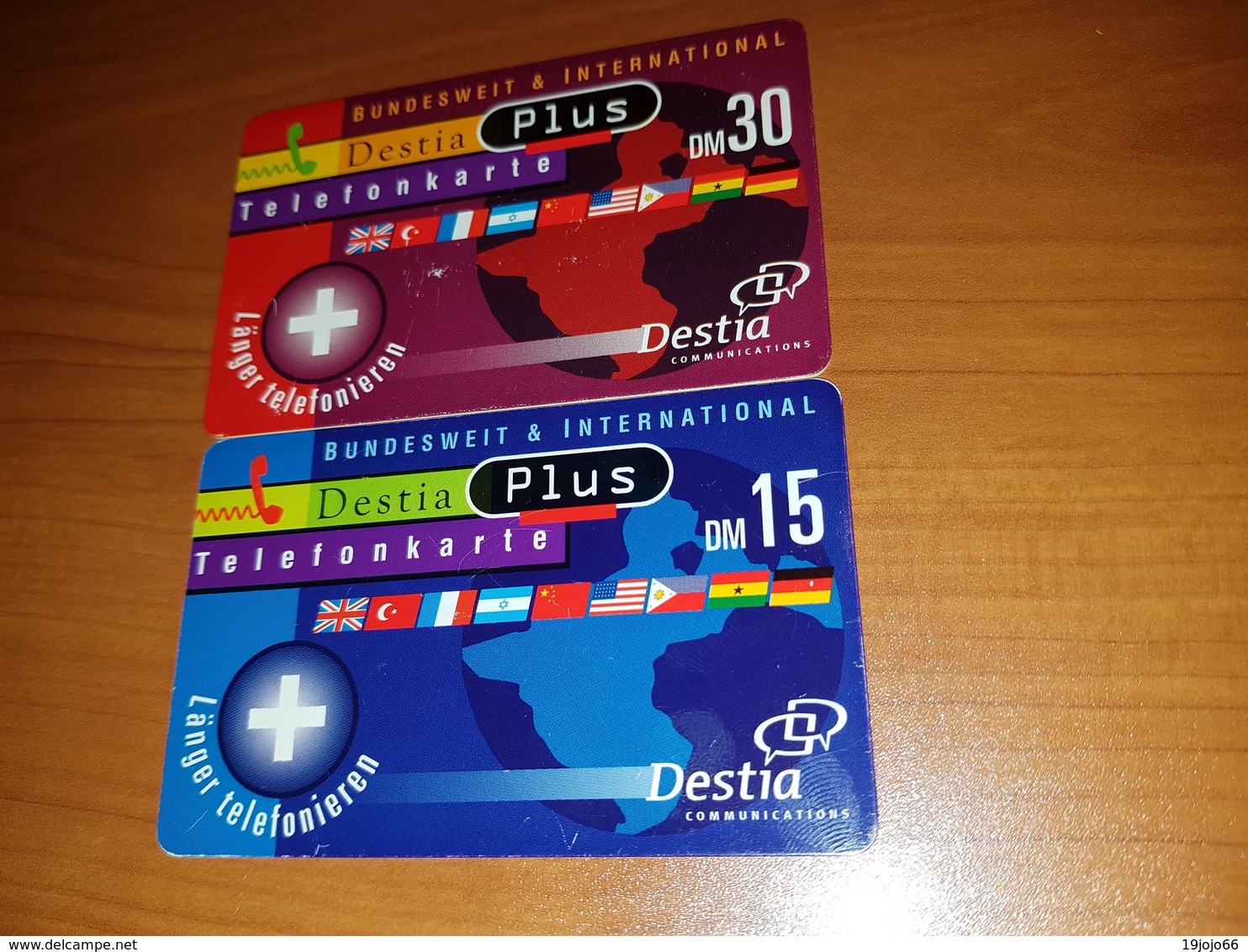 2x Destia Plus 15 + 30 DM  -   Used Condition - [2] Prepaid