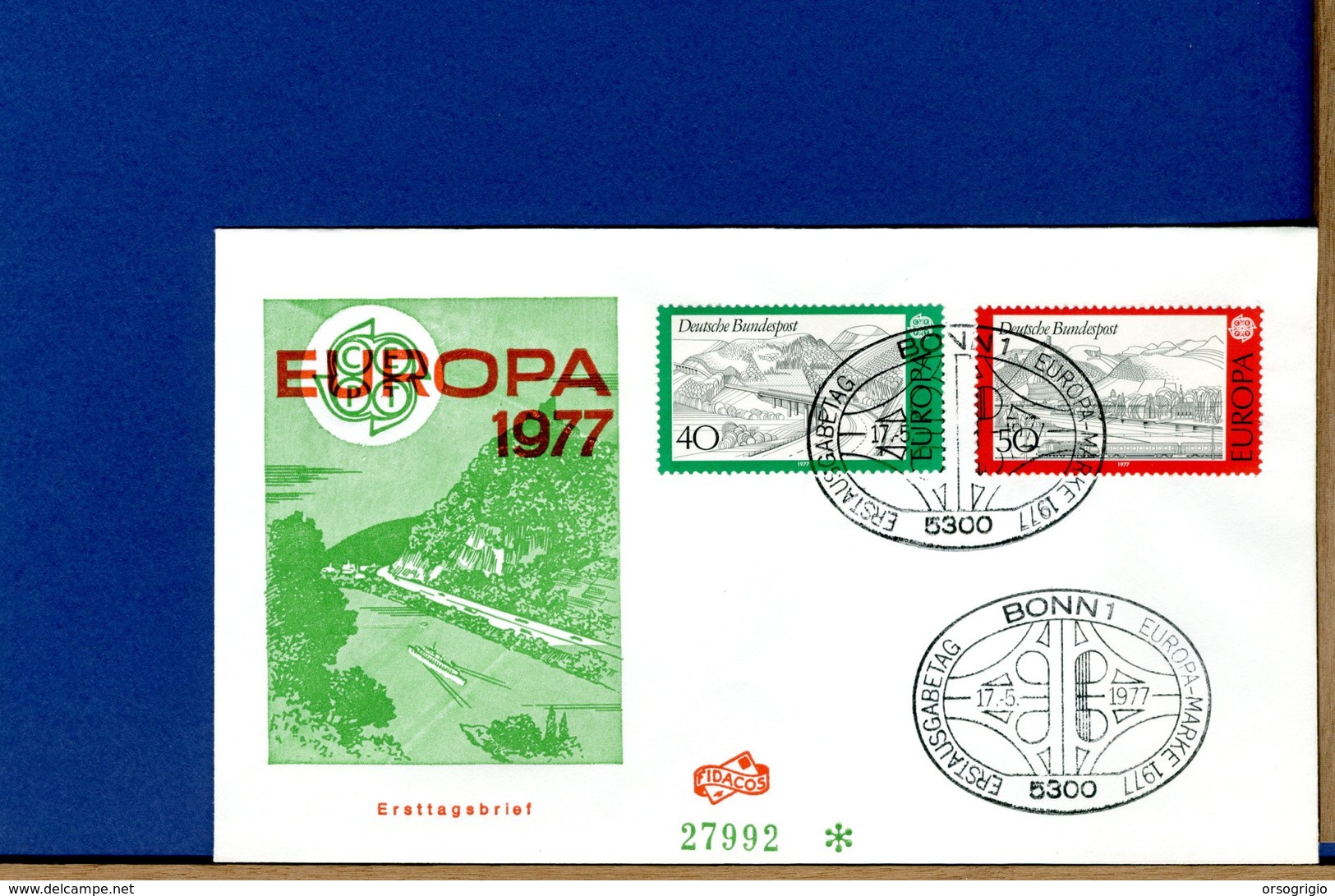 EUROPA - GIRO COMPLETO TUTTE LE EMISSIONI 1977 - FDC