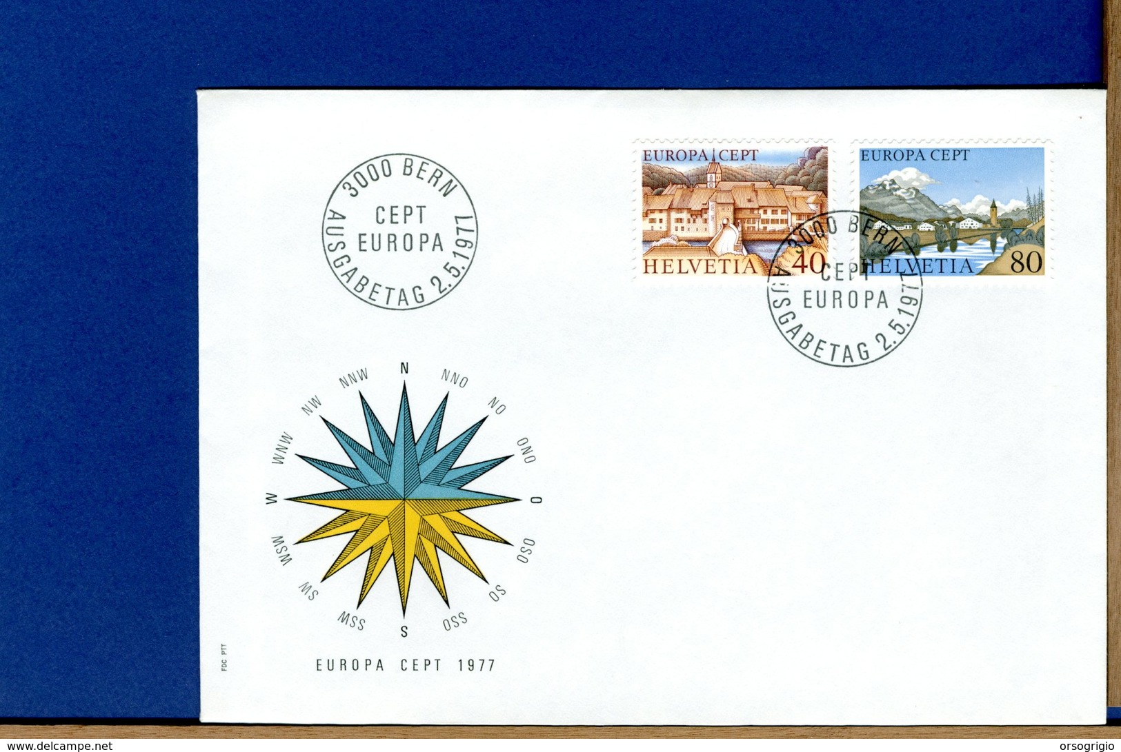 EUROPA - GIRO COMPLETO TUTTE LE EMISSIONI 1977 - FDC