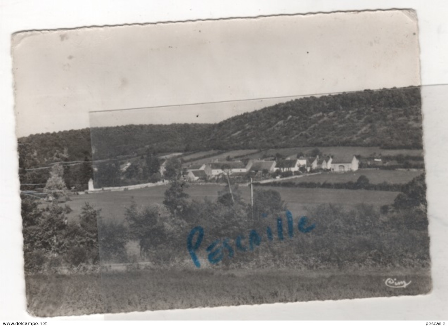 58 NIEVRE - CP BRINON SUR BEUVRON - COURCELLES - VUE GENERALE - CIM N° 58853 - CIRCULEE EN 1963 - Brinon Sur Beuvron