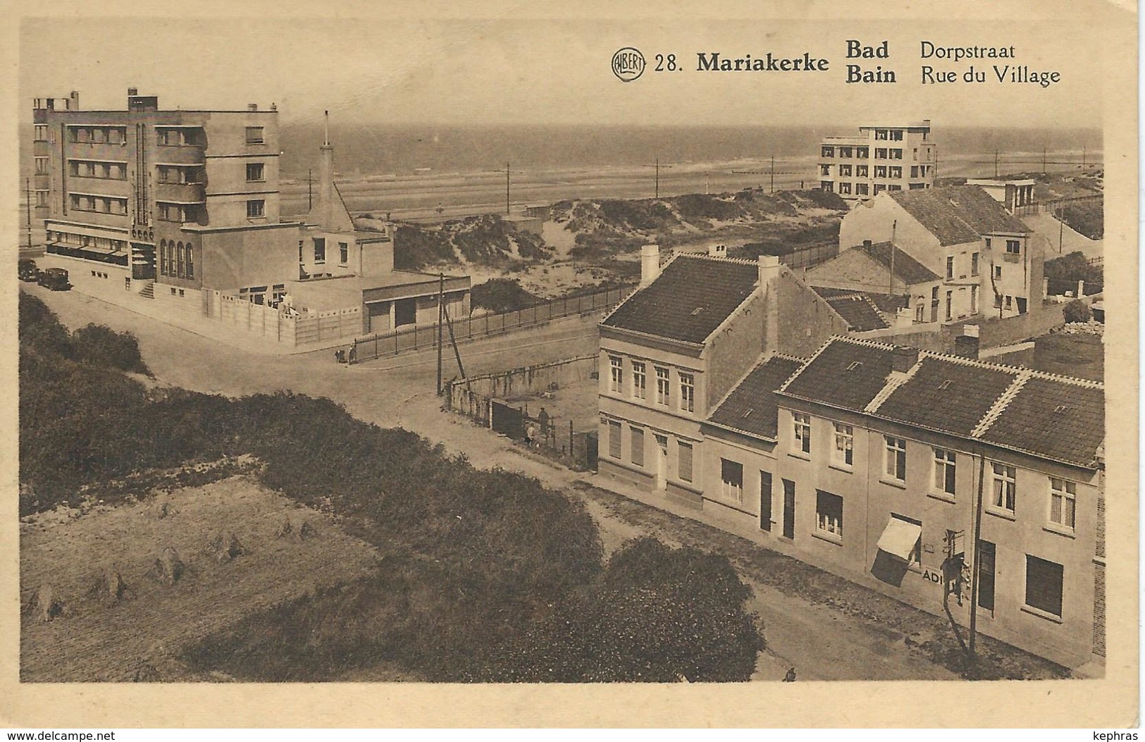 MARIAKERKE BAD / BAIN : Dorpstraat  / Rue Du Village - Andere & Zonder Classificatie