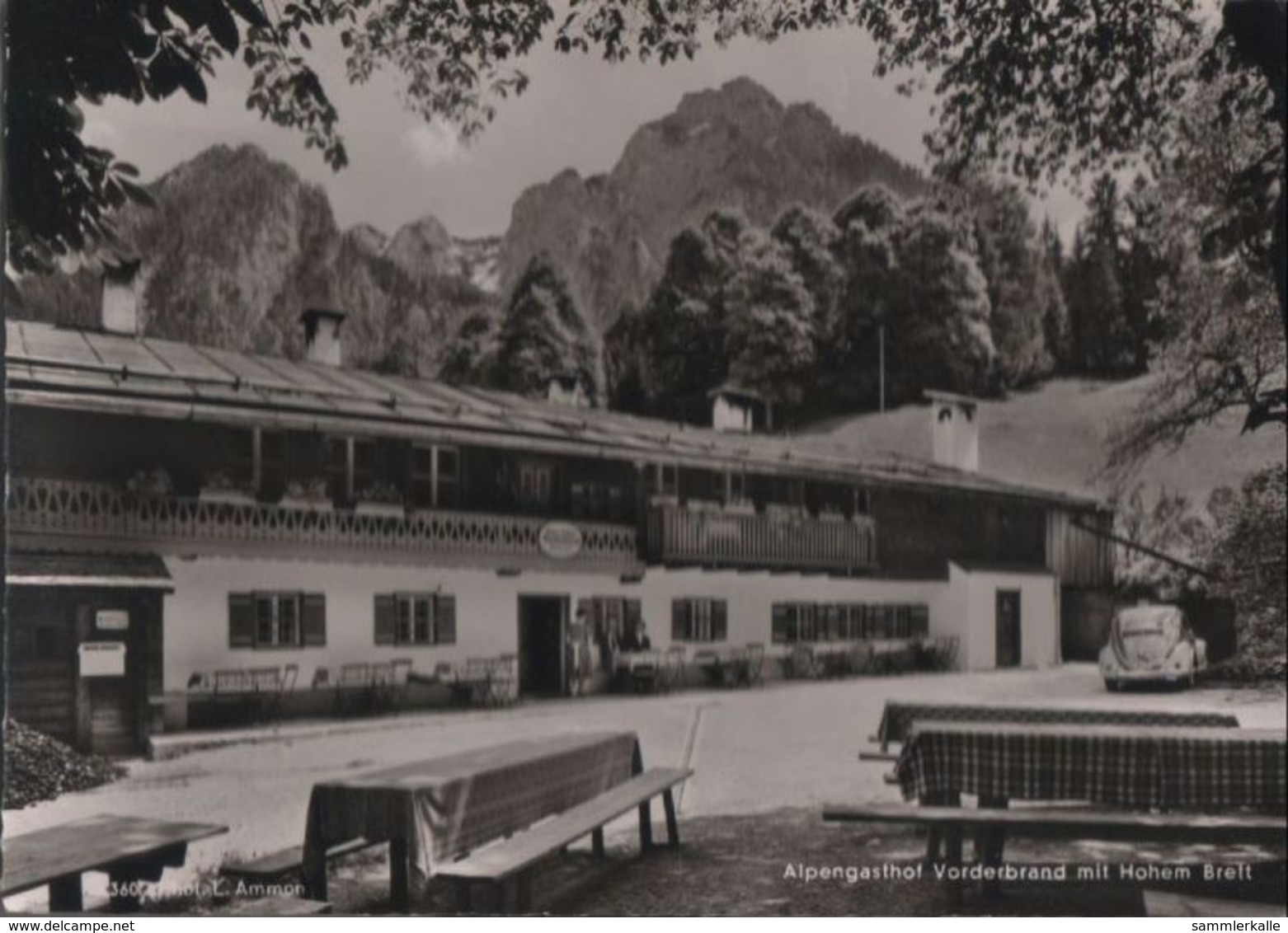 Berchtesgaden - Alpengasthof Vorderbrand - Ca. 1960 - Berchtesgaden