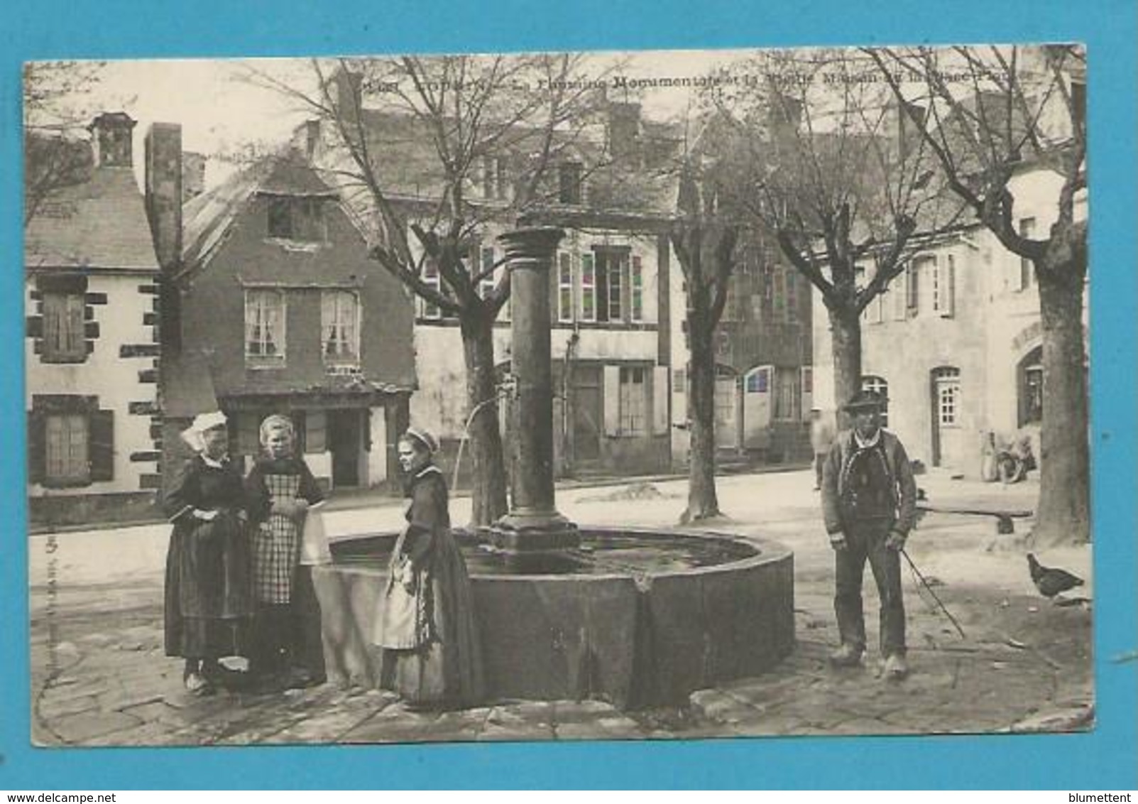 CPA 2333 - Fontaine Monumentale GOURIN 56 - Gourin