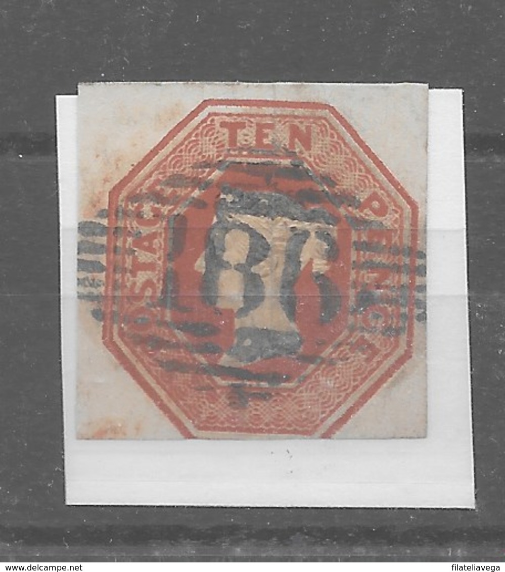 Sello De Inglaterra Nº Yvert 6. Nº Scott 6 O - Used Stamps