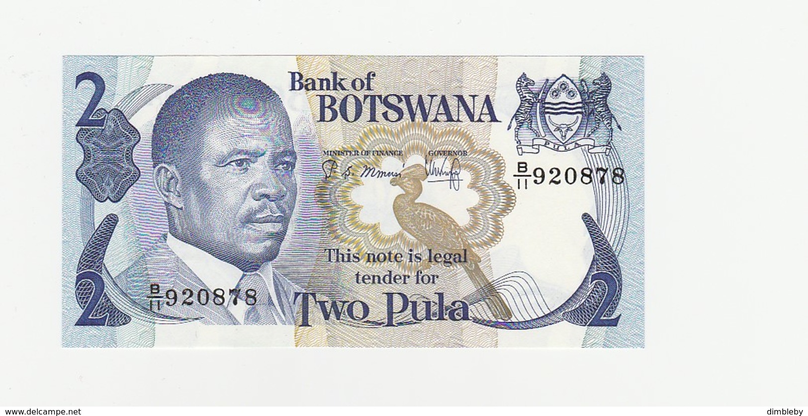 Two Pula - Botswana UNZ - Botswana