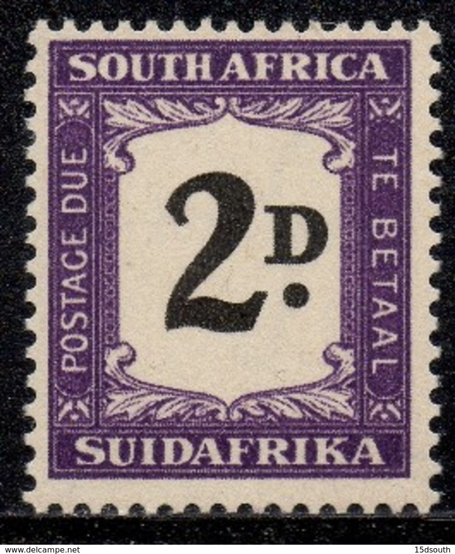 South Africa - 1949 Postage Due 2d (**) # SG D36 - Timbres-taxe