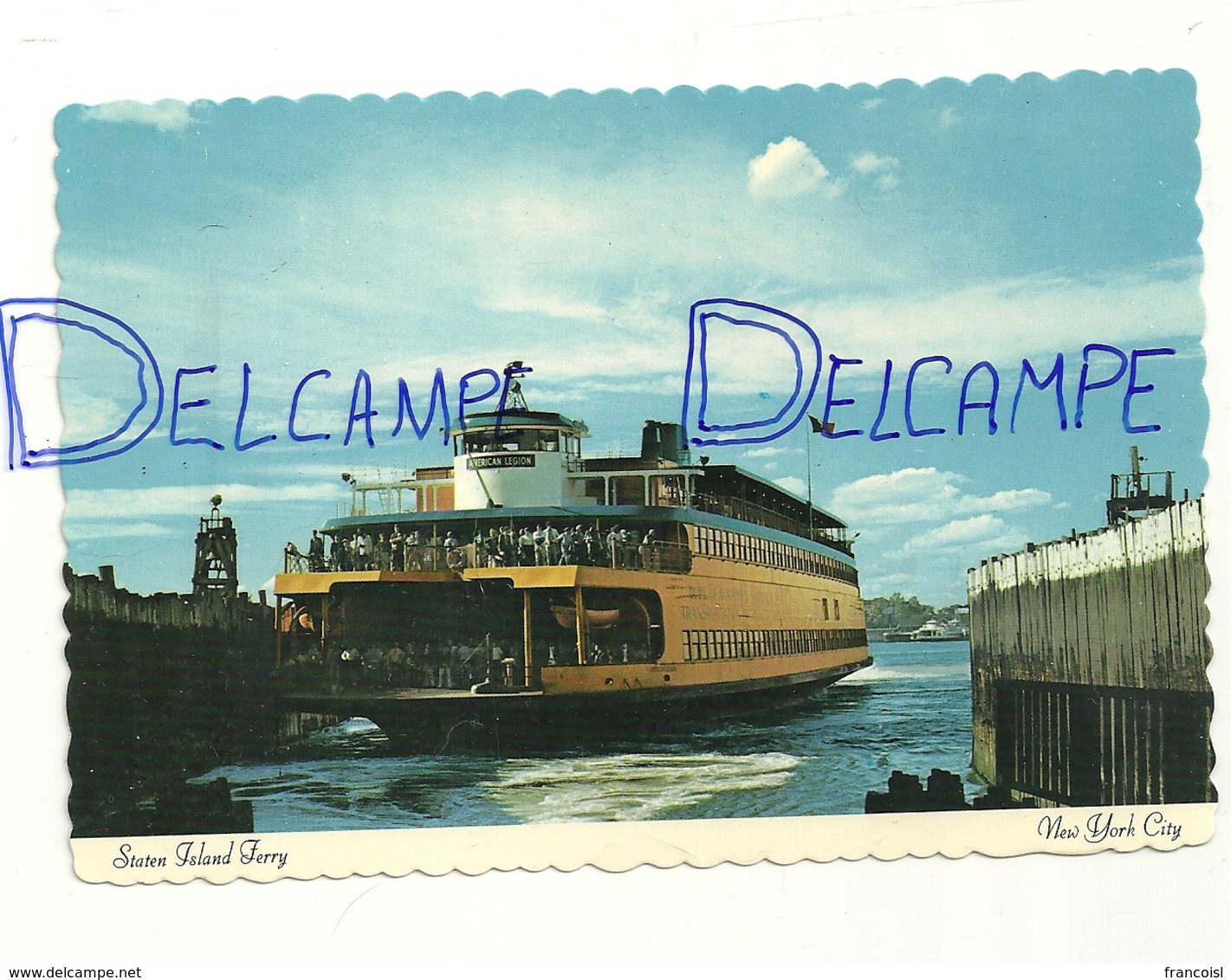 Amérique. New York City. Staten ISland Ferry. DEXTER PRESS - Staten Island