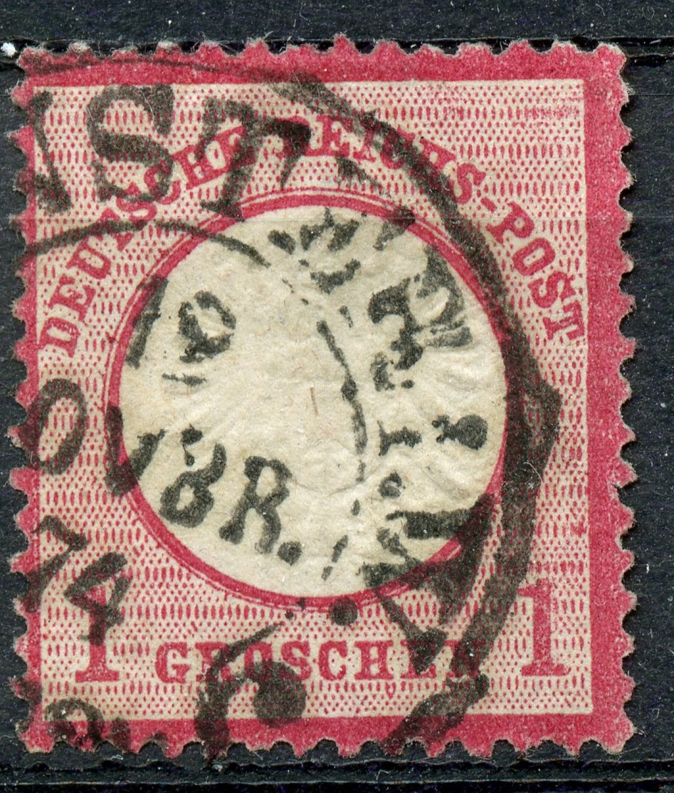 Hufeisenstempel "MÜNSTER" Spalink Nr. 28 Auf Nr. 19 - Used Stamps