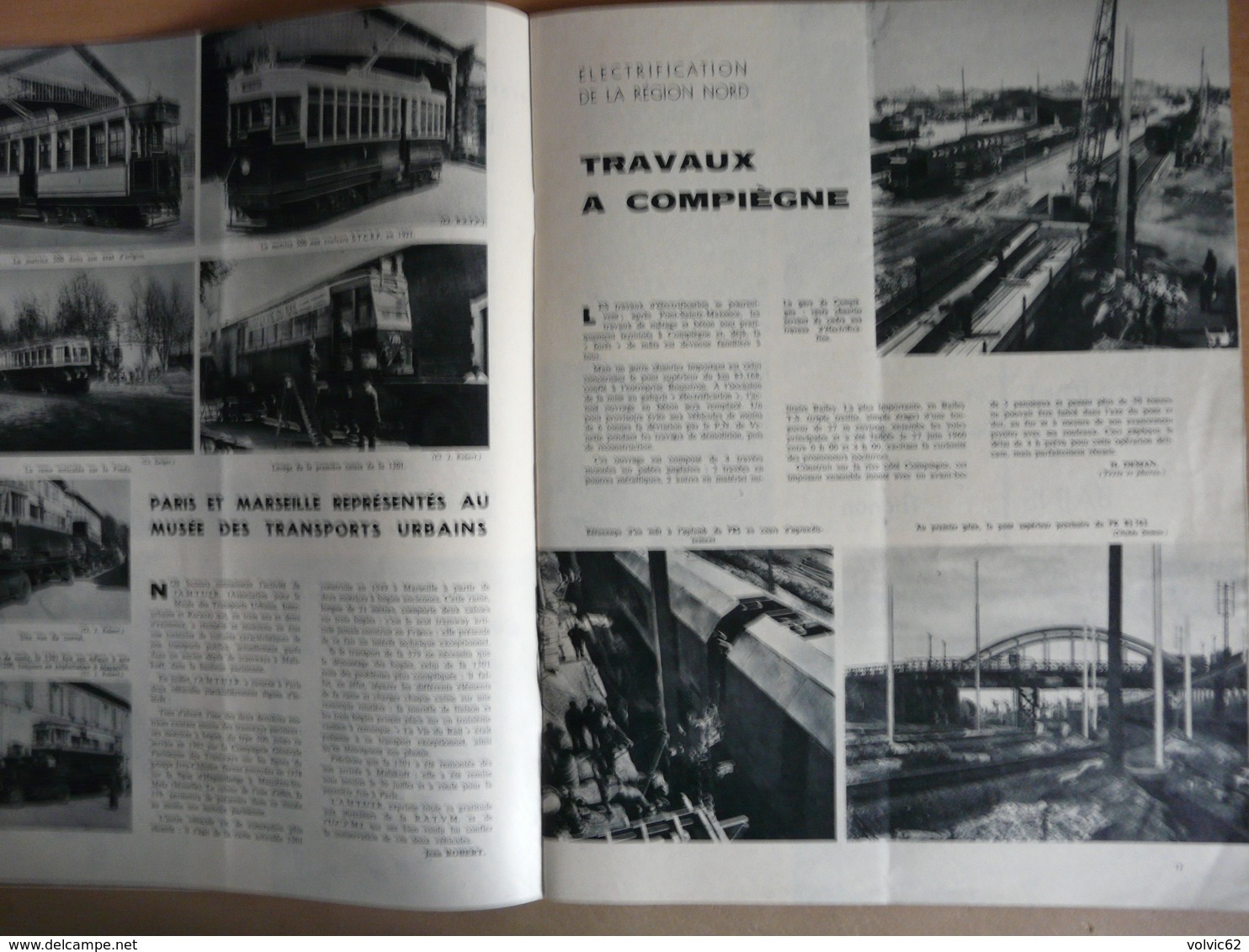 Vie du Rail 763  septembre 1960 Mont Rigi Touquet Dijon Compiègne Funiculaire rives thonon bains Colonie morzay racas