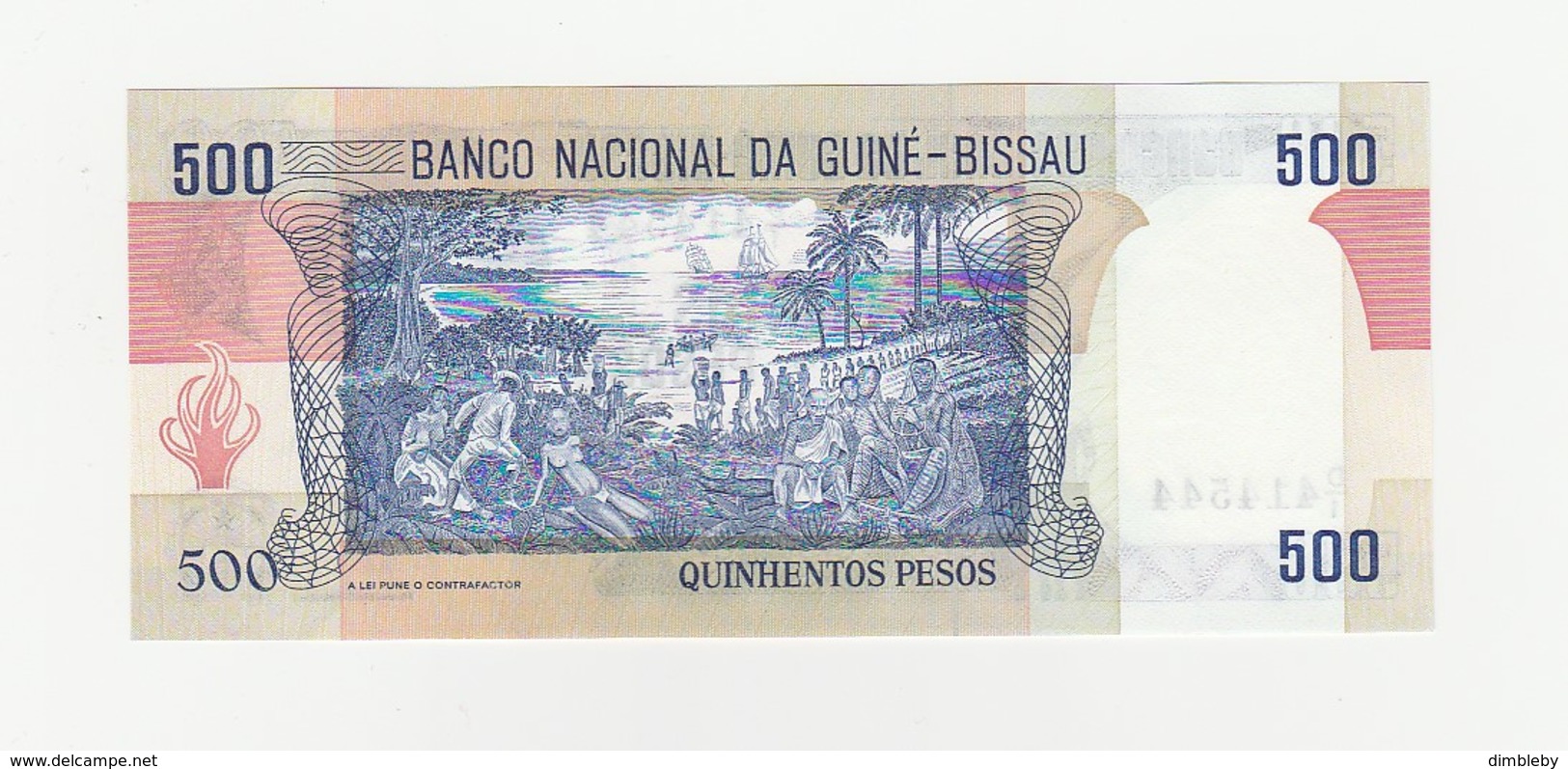 500 Pesos UNZ 1983 - Guinea–Bissau