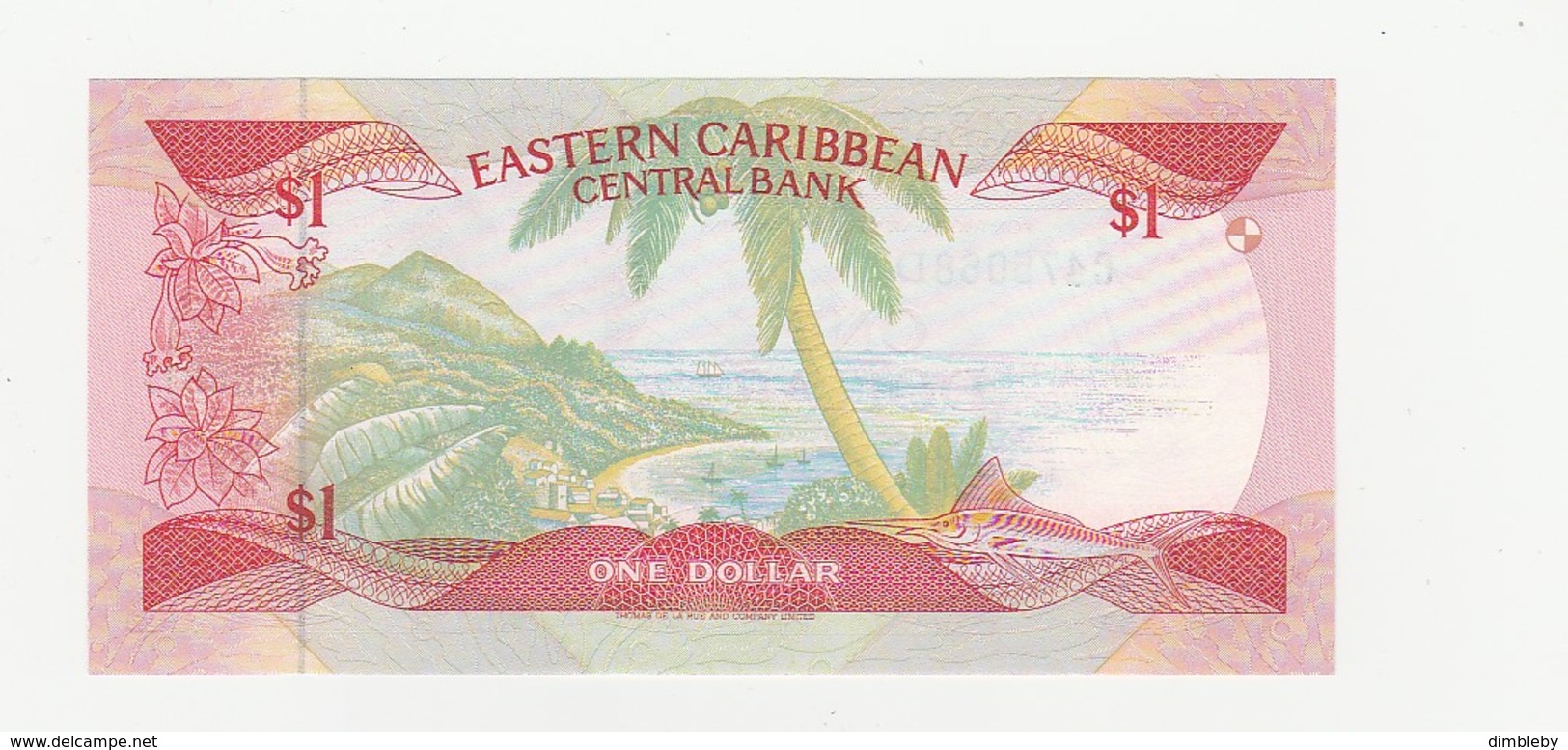 Ostkaribische Währungsunion  ONE Dollar UNZ - East Carribeans