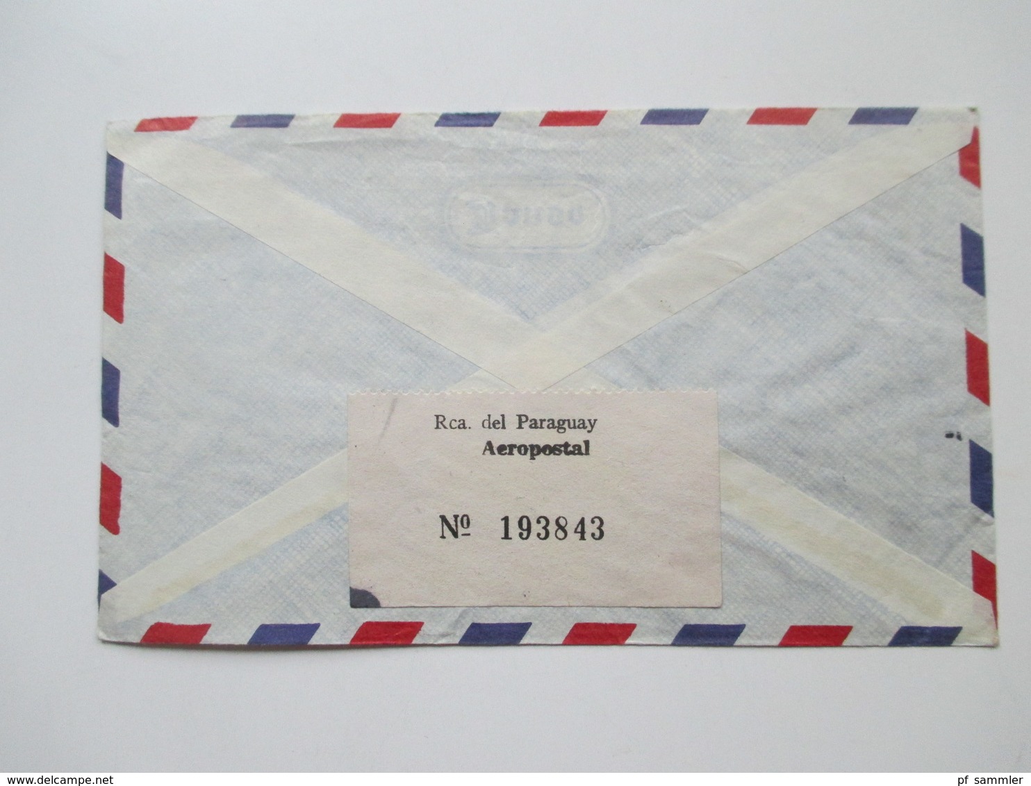 Paraguay ca. 1972 - 82 Korrespondenz 25 Luftpost Briefe. einige mit Inhalt! Certificado. Erwin Abraham S.R.L.